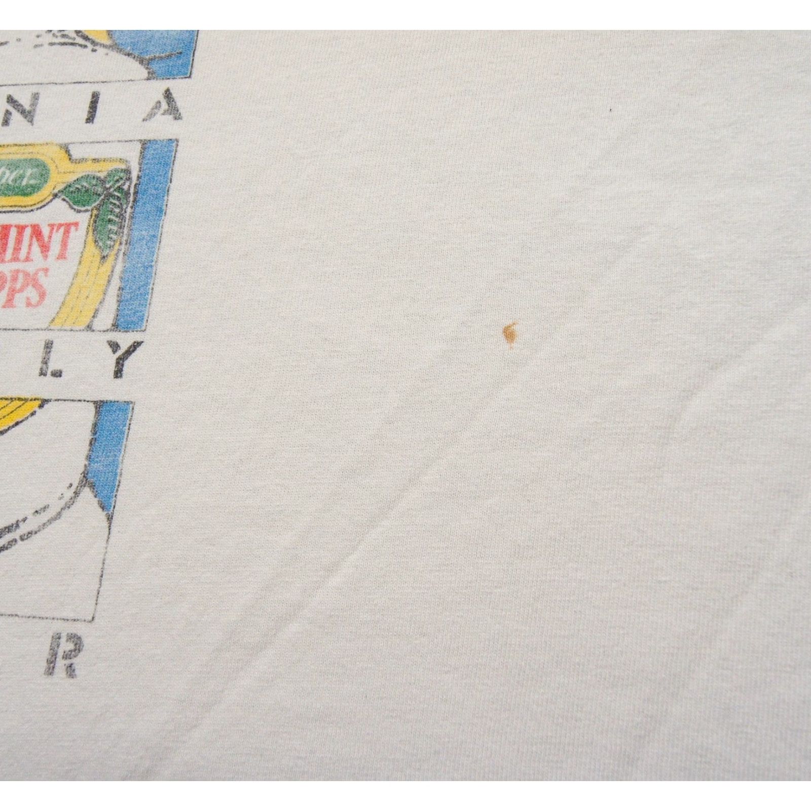 Vintage VINTAGE Dekuyper Shirt Mens XL White Peppermint Schnapps 90s Graphic Tee Shirt? Size US XL / EU 56 / 4 - 3 Thumbnail