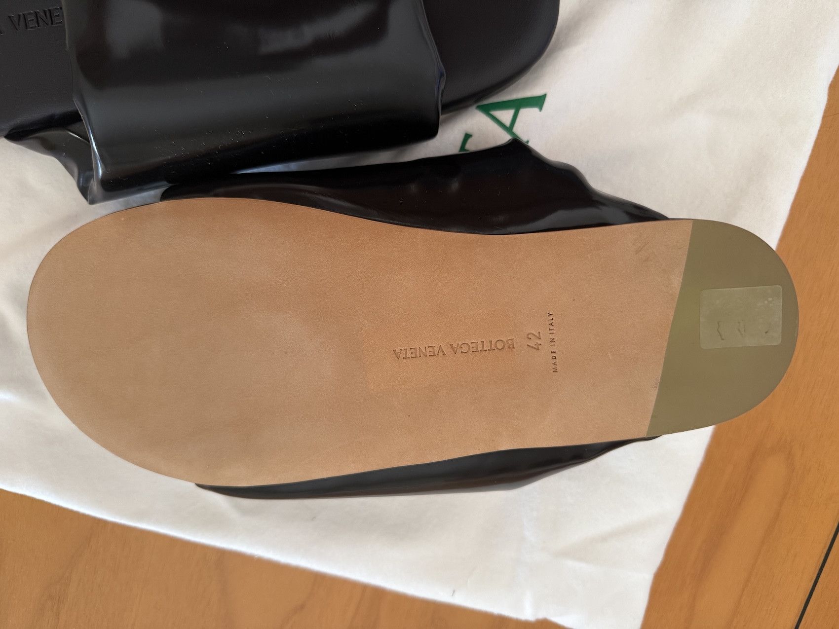 Bottega Veneta SS'23 Slides Cushion Leather Size US 9 / EU 42 - 3 Thumbnail