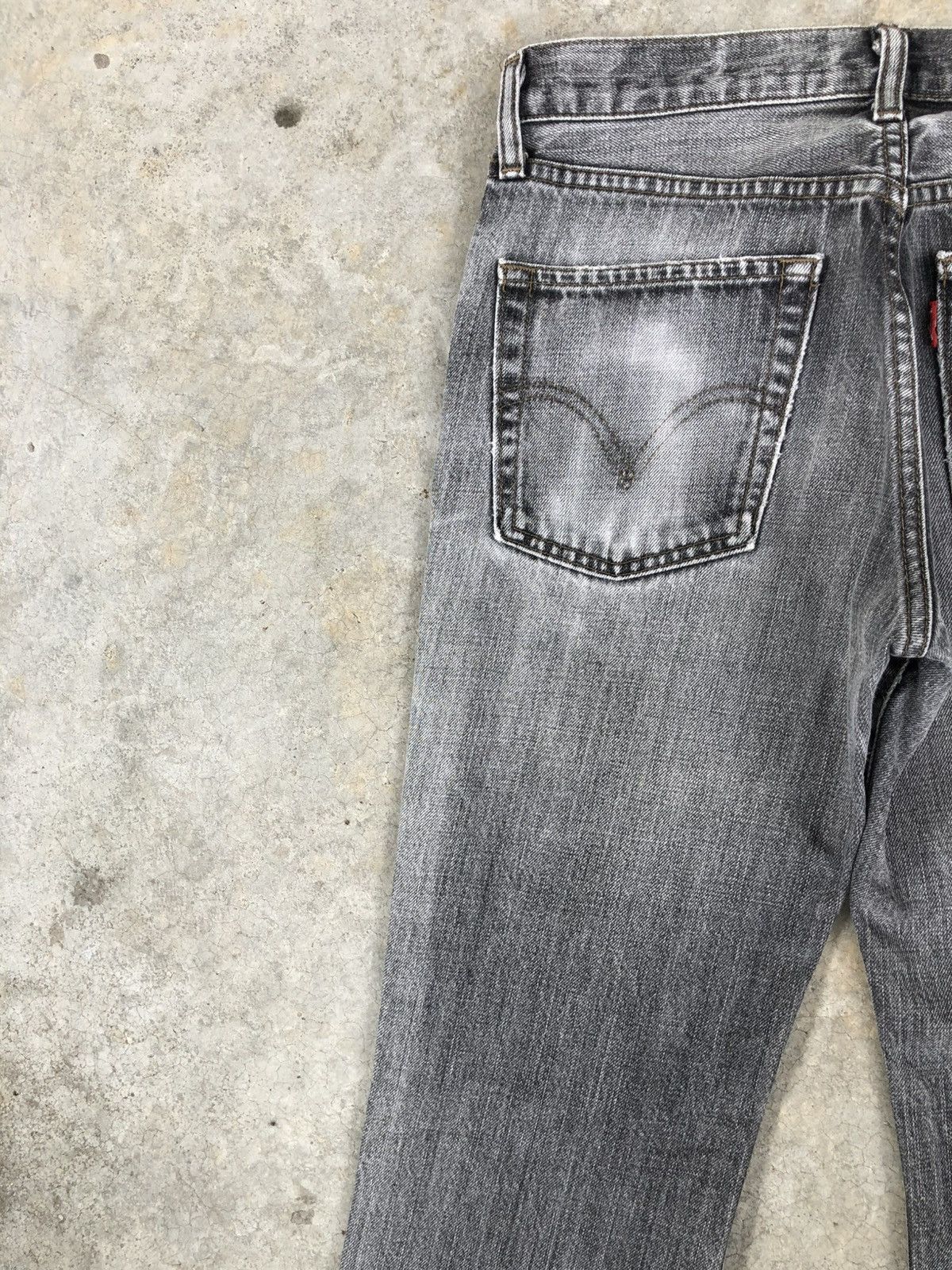 If Six Was Nine Levis 517 Flared Jeans Bootcut Distressed Jeans Size US 29 - 9 Thumbnail