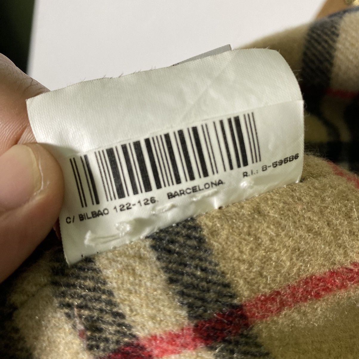 Burberry × Burberry Prorsum × Vintage Vintage Burberrys Nova Check Button Long Jacket Hoodie Size US M / EU 48-50 / 2 - 10 Thumbnail