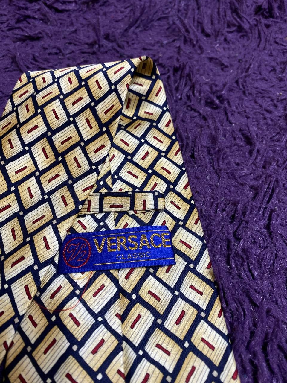 Versace Versace Vintage Versace Silk Tie Size ONE SIZE - 2 Thumbnail