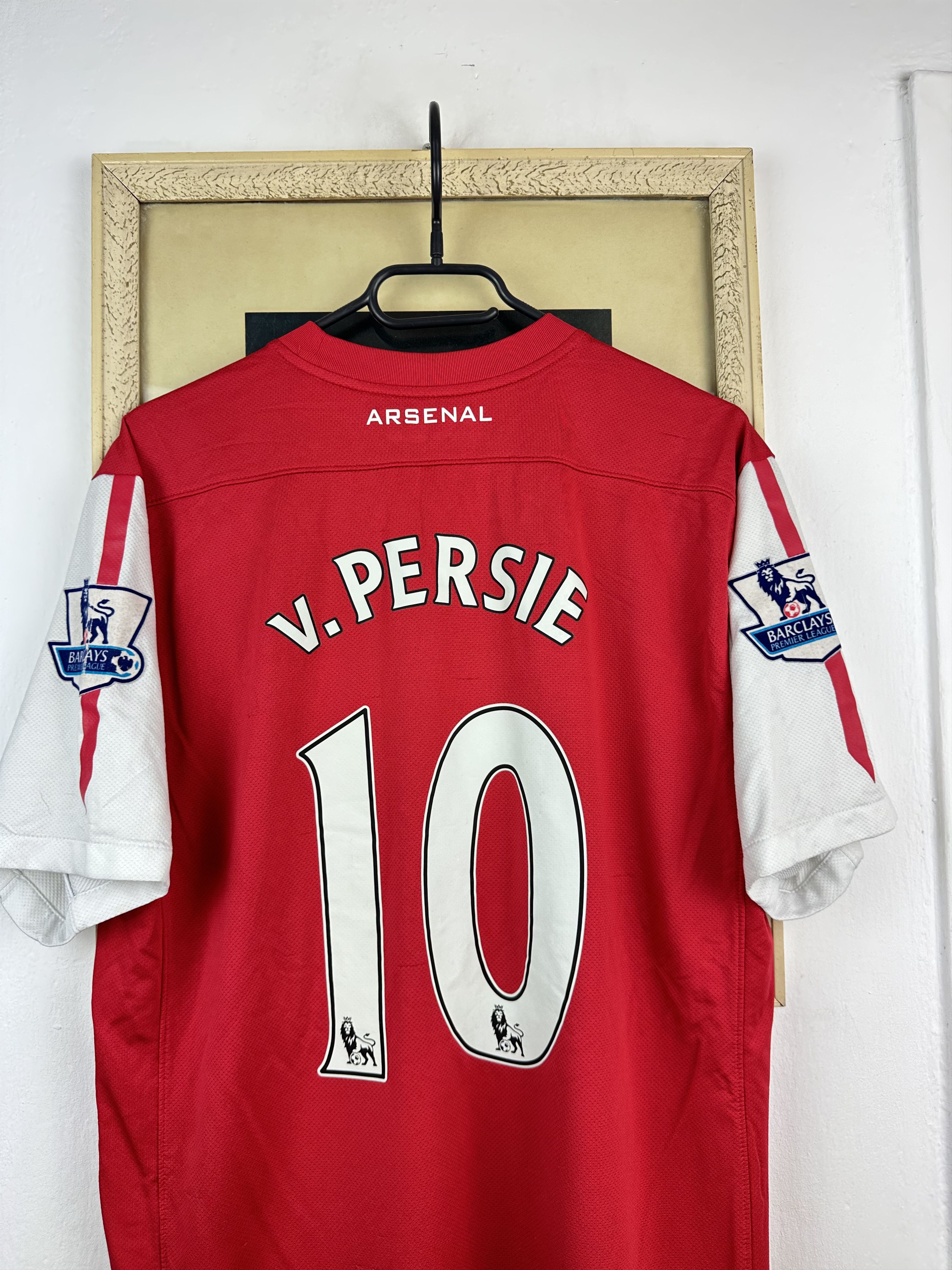 Nike Arsenal football shirt 2011 Soccer #10 v. Persie Jersey Nike Size US L / EU 52-54 / 3 - 2 Thumbnail