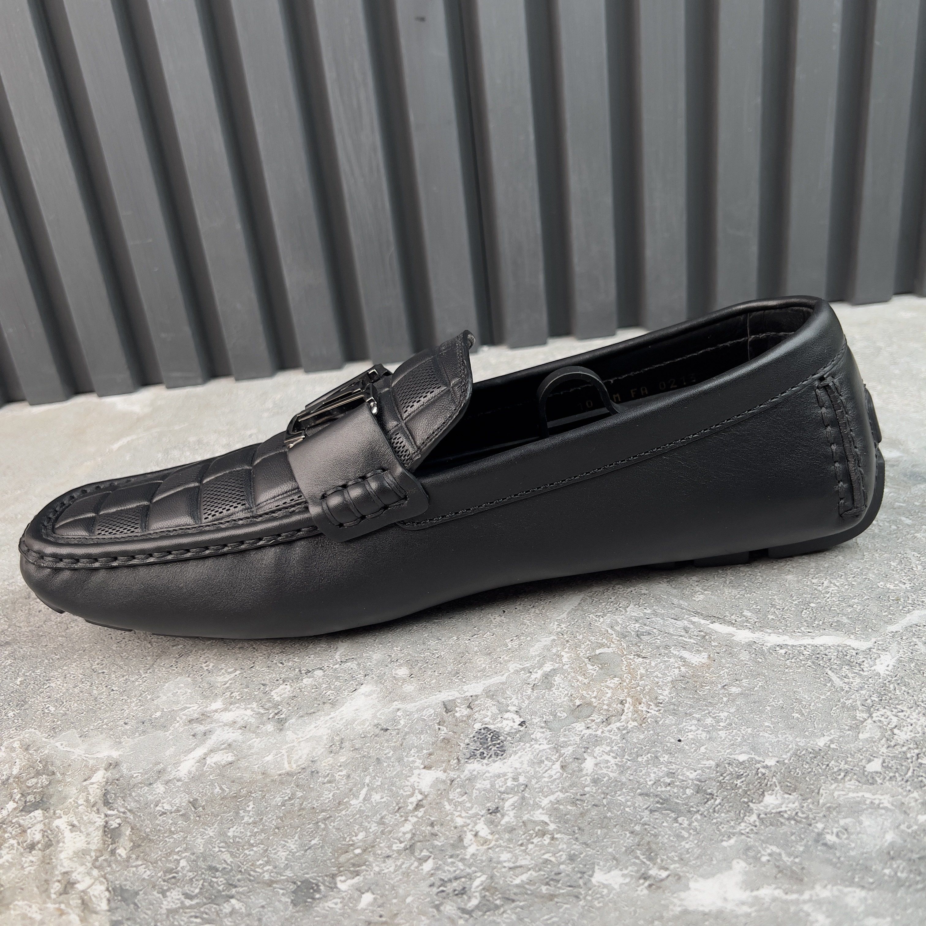 Louis Vuitton Monte Carlo Damier Driving Moccasin Leather Size US 11 / EU 44 - 5 Thumbnail
