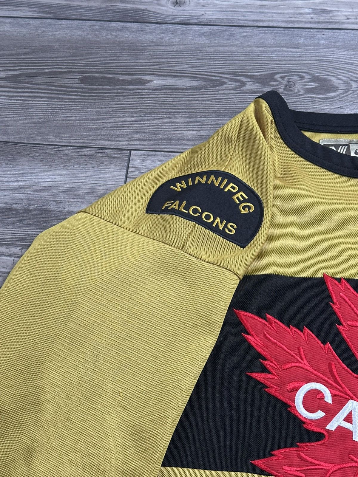 Nike Vintage Nike Team Canada Winnipeg Falcons World Cup Jersey Size US L / EU 52-54 / 3 - 6 Thumbnail
