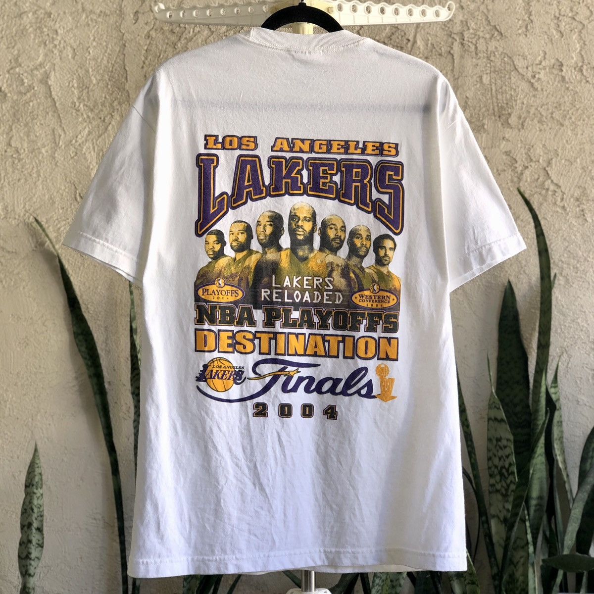 Vintage Vintage 2004 Nike LA Lakers Kobe Bryant NBA Finals Shirt Size US L / EU 52-54 / 3 - 2 Thumbnail
