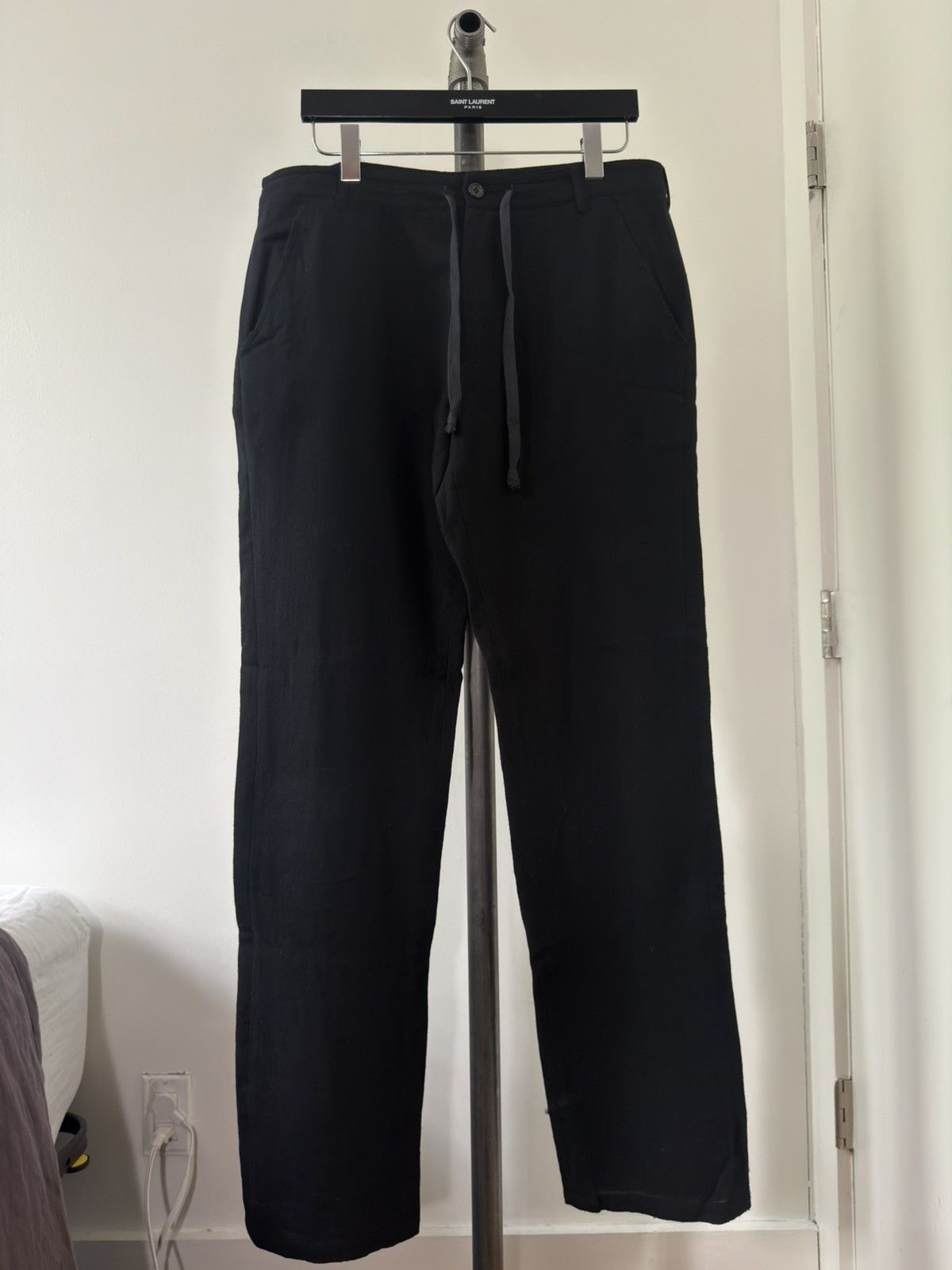 Ann Demeulemeester FW09 Drawstring-Waist Trousers Size US 32 / EU 48 - 1 Thumbnail