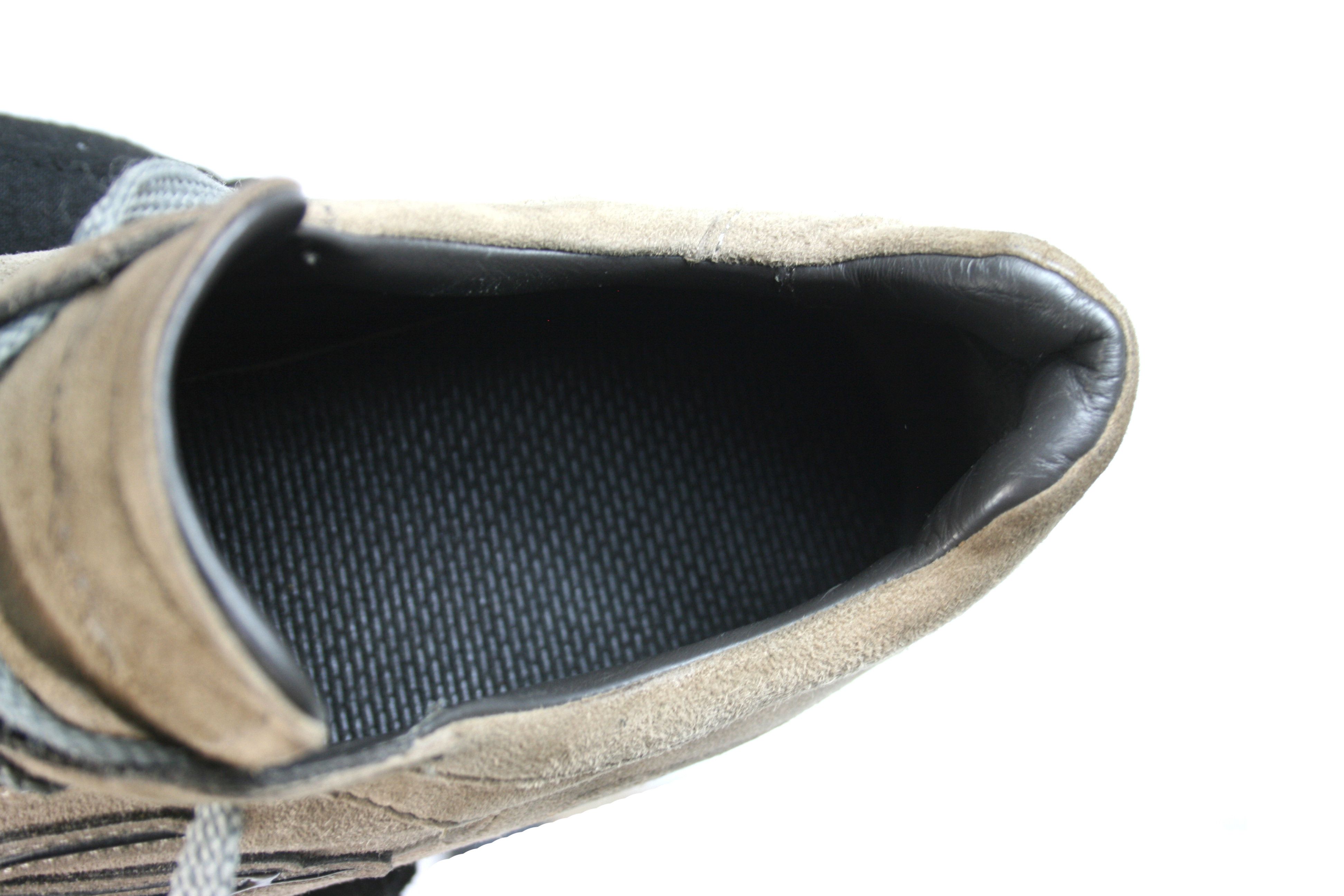 Santoni Club Suede S Logo Sneakers Size US 9.5 / IT 39.5 - 9 Thumbnail