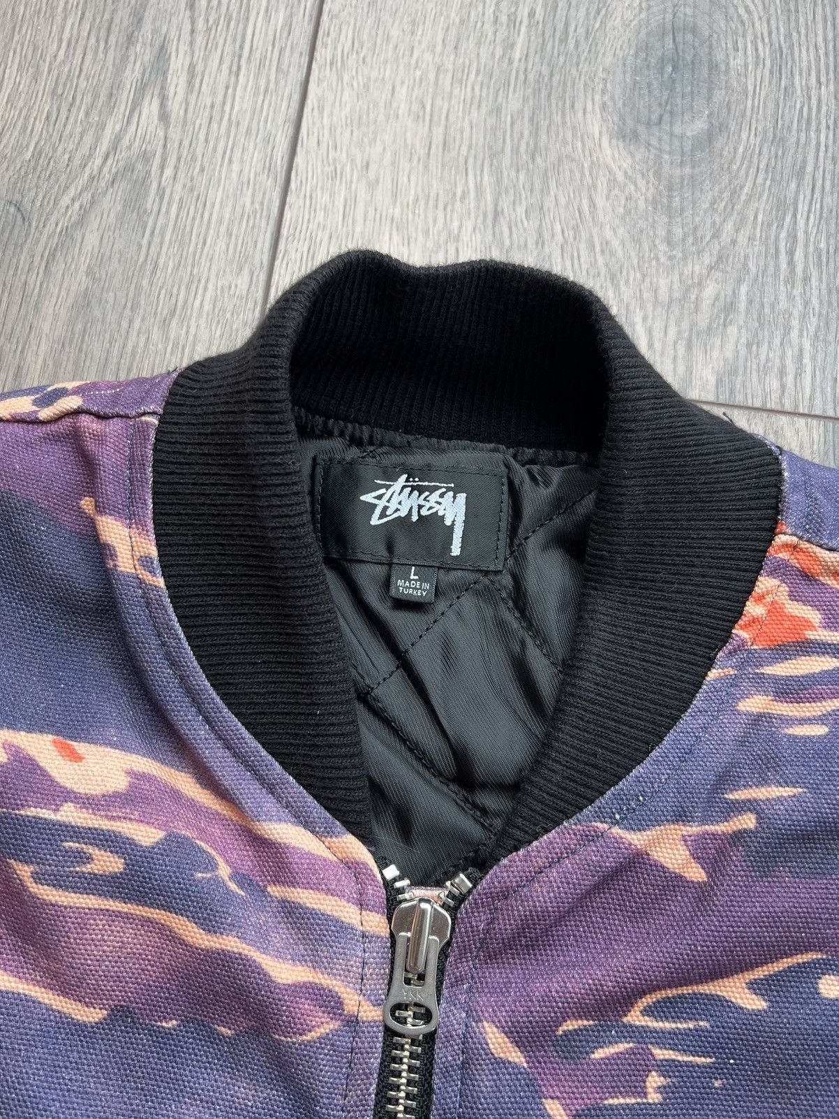 Stussy Stussy x Lucien Smith Tigris Bomber Jacket Large Size US L / EU 52-54 / 3 - 3 Thumbnail