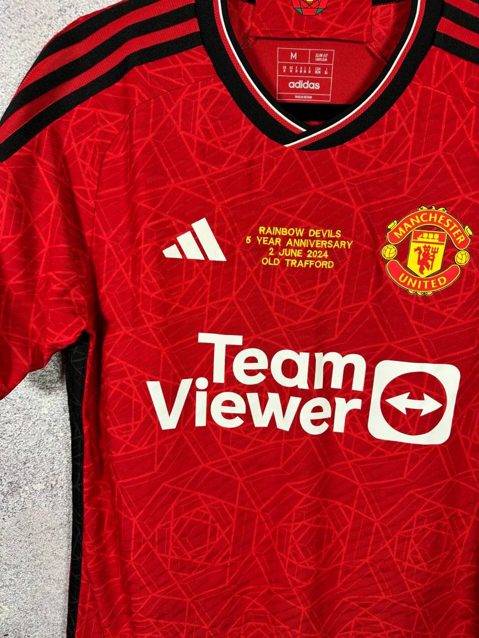 Adidas Manchester United 2023/24 Adidas Soccer Jersey Medium Size US M / EU 48-50 / 2 - 5 Thumbnail