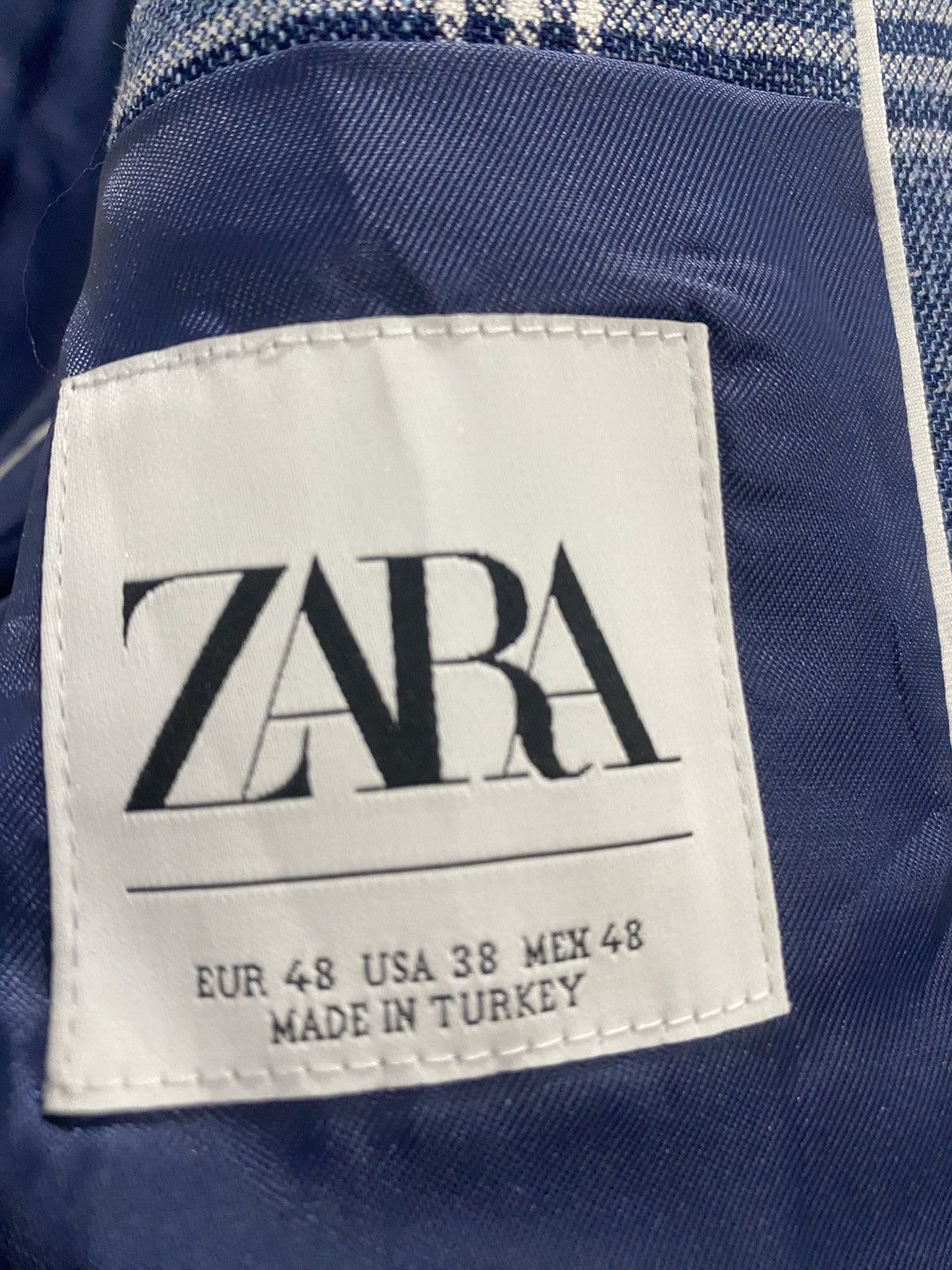 Zara ZARA MAN BLAZER Size 38R - 4 Thumbnail