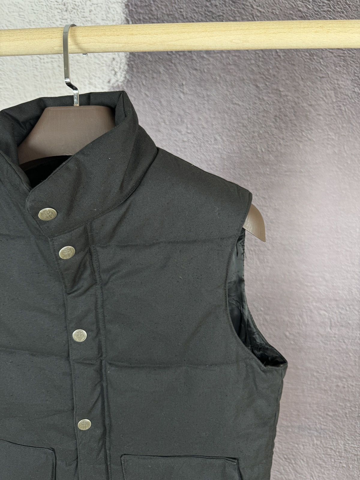Japanese Brand The Crimie Liberty Thinsulate black vest made in Japan L Size US L / EU 52-54 / 3 - 5 Thumbnail