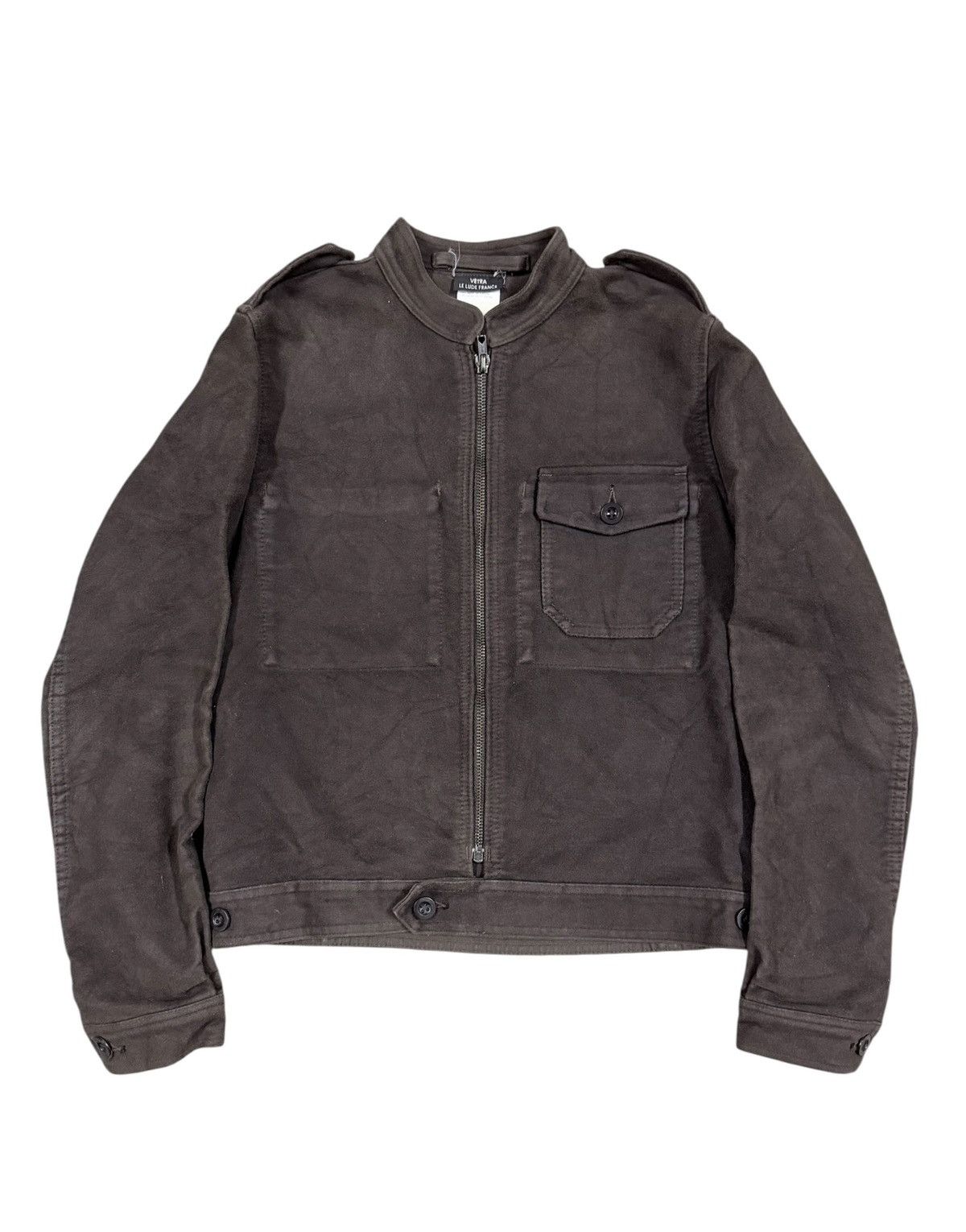 Vetra Vtg💥Vetra Le Lude France Moleskin Military Jacket Size US S / EU 44-46 / 1 - 1 Thumbnail