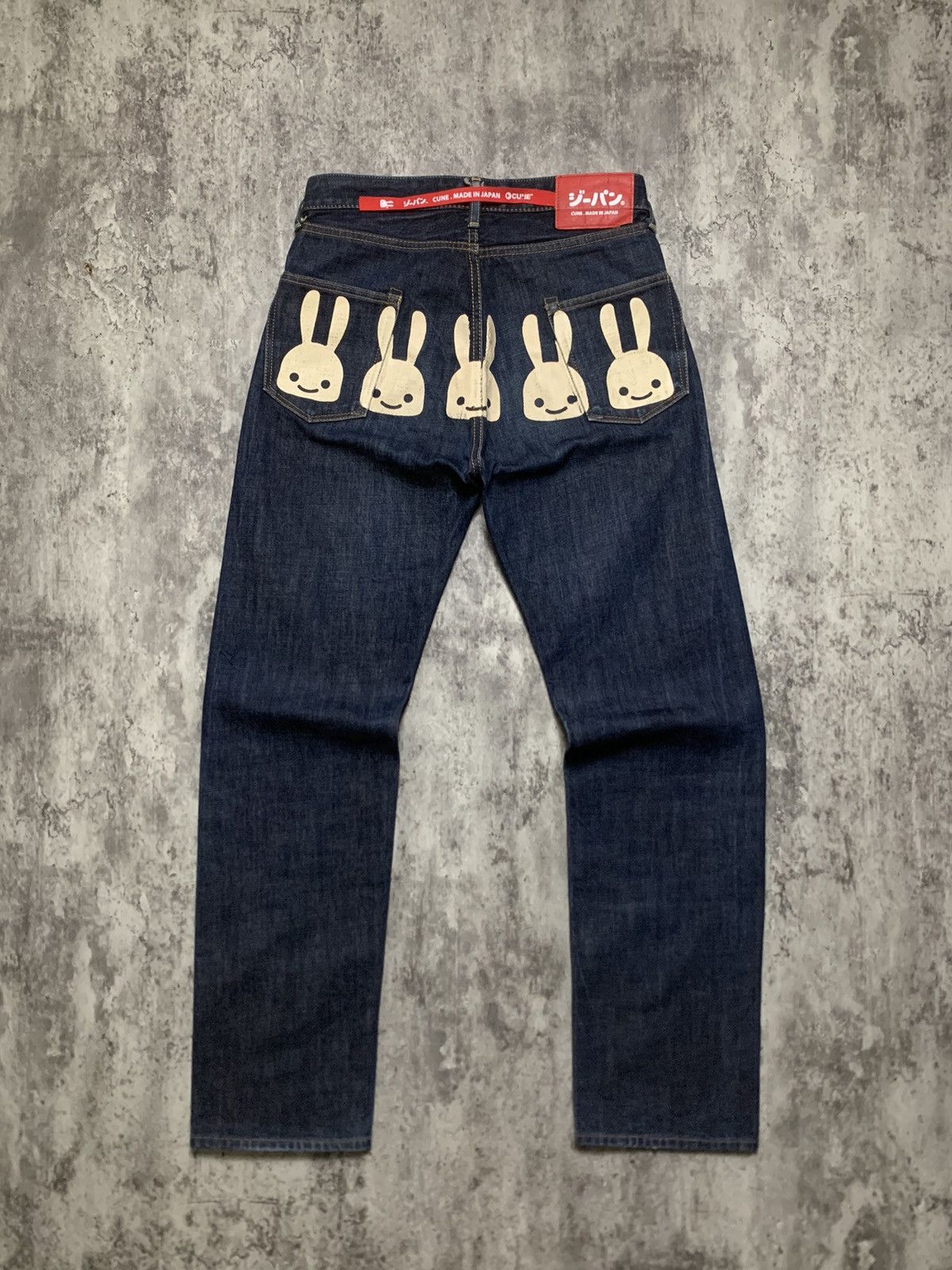 Hysteric Glamour Cune Rabbit Daicock Japanese Deep Indigo Denim Evisu Style Size US 30 / EU 46 - 3 Thumbnail