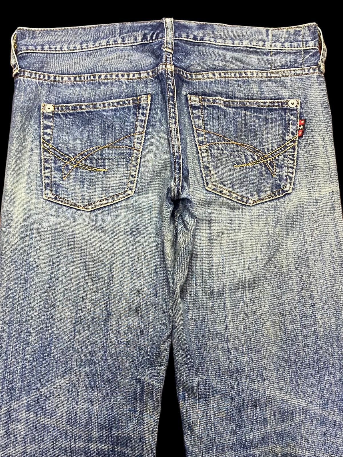 Japanese Brand Vintage Japanese Brand Sweet Camel Distressed Flare Jeans Size US 32 / EU 48 - 4 Thumbnail