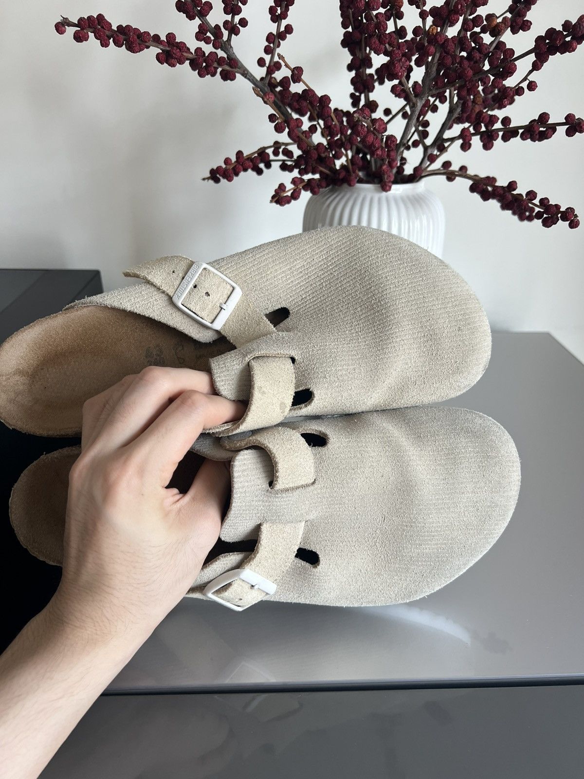 Stussy stussy birkenstock beige Size US 10 / EU 43 - 2 Thumbnail