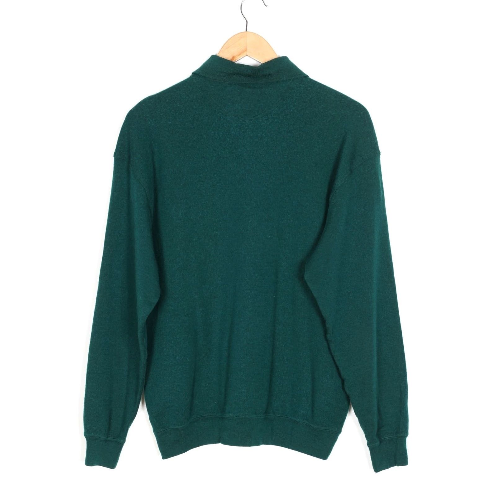 Paul & Shark VINTAGE Paul & Shark Jumper Wool Collared Mens XL Green Pullover Knit Wool Jumper Classic VR3534 Size US XL / EU 56 / 4 - 3 Thumbnail