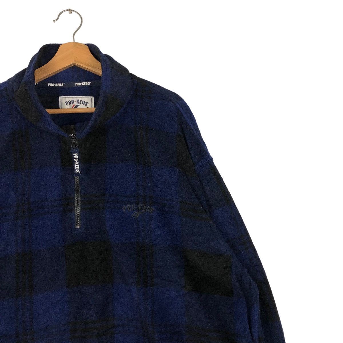 Japanese Brand 🔥Vintage Anorak Jacket Pull Over Pro-Keds Tartan Design Size US L / EU 52-54 / 3 - 5 Thumbnail