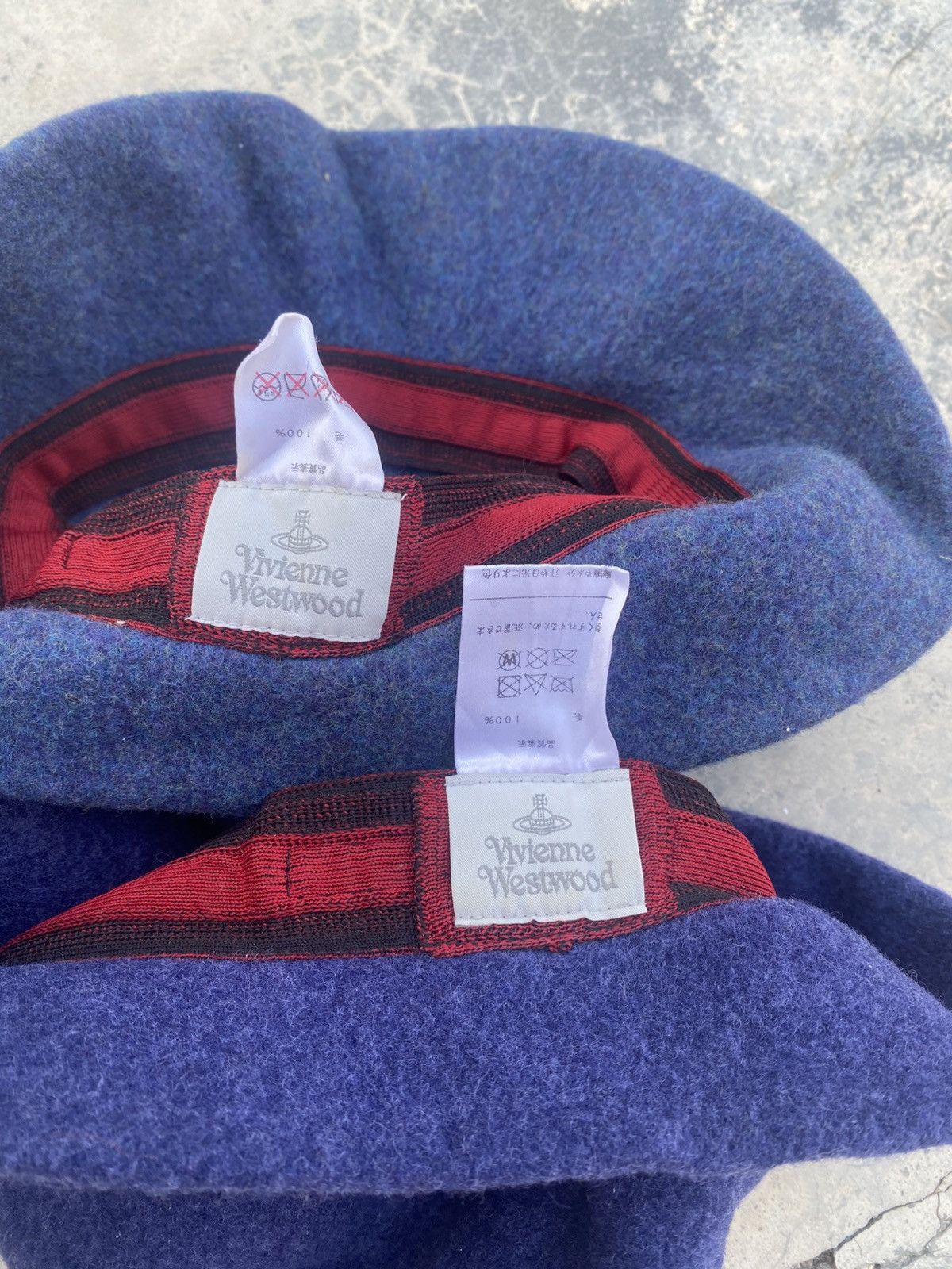 Vivienne Westwood 2 pieces Archives VIVIENNE WESTWOOD Wool Hats Size ONE SIZE - 10 Thumbnail