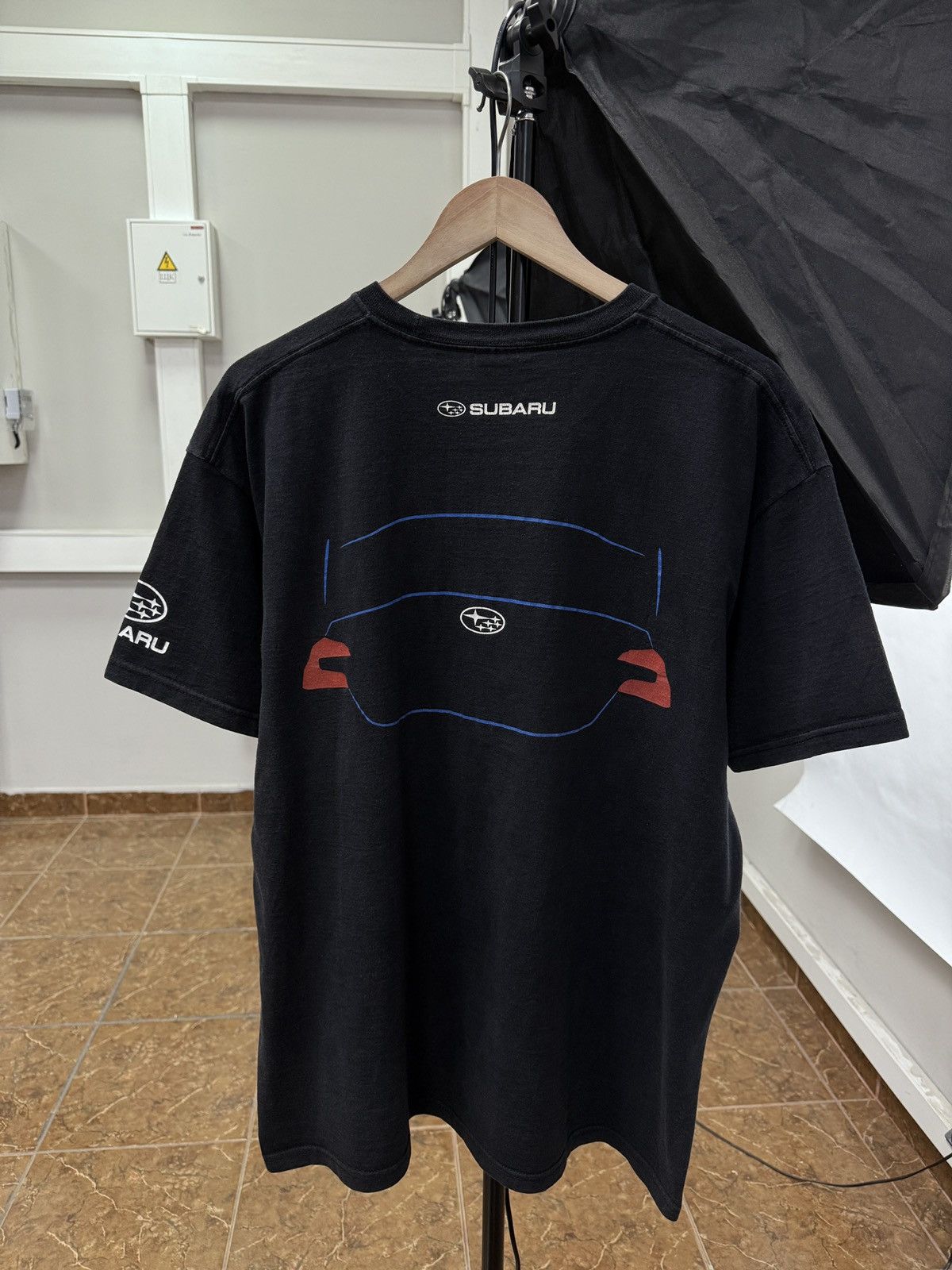 Honda 🇺🇸 Vintage 90s Subaru Proud of Boxer Motul Racing T-Shirt 555 Size US XL / EU 56 / 4 - 2 Thumbnail