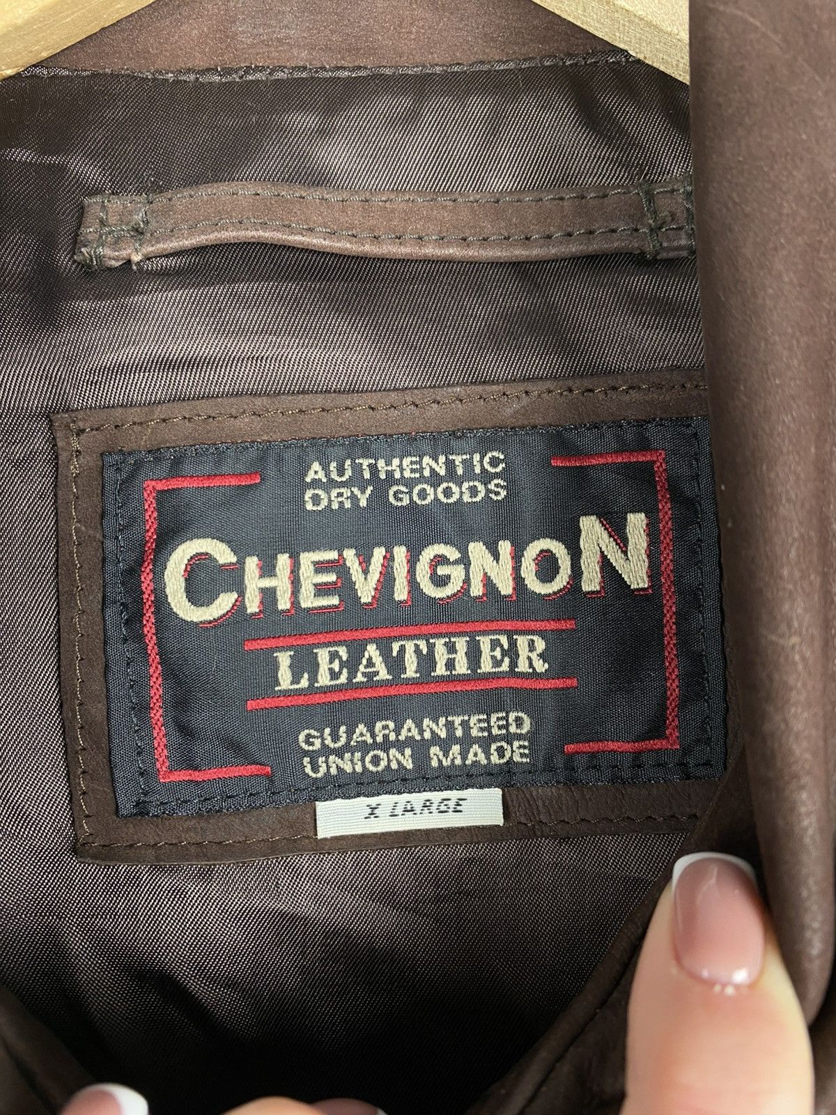 Chevignon Chevignon vintage men’s leather western style bomber jacket Size US XL / EU 56 / 4 - 12 Thumbnail