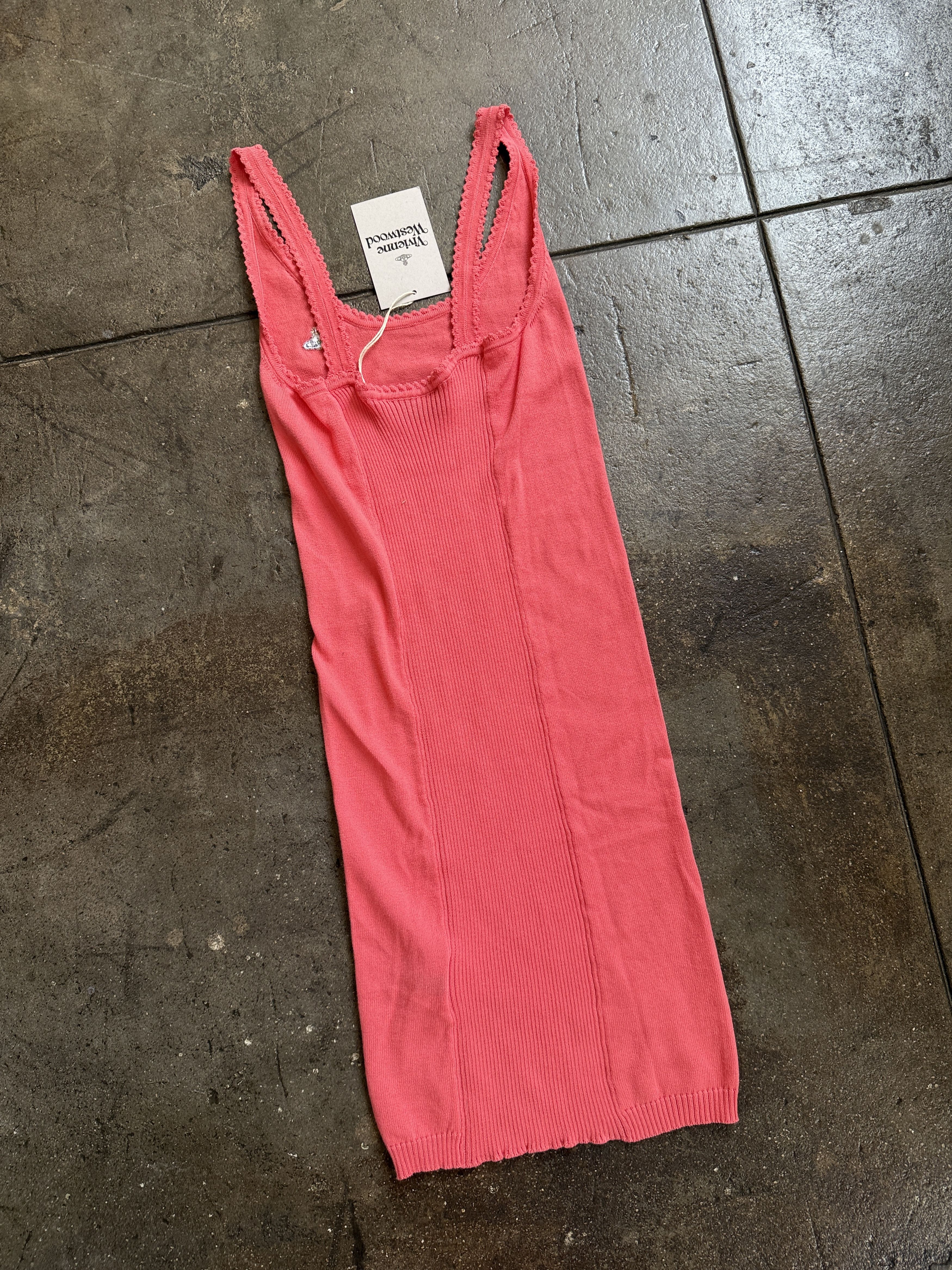 Vivienne Westwood 580$ NWT 2023 Dolce Dress in Hot Pink Size S / US 4 / IT 40 - 3 Thumbnail