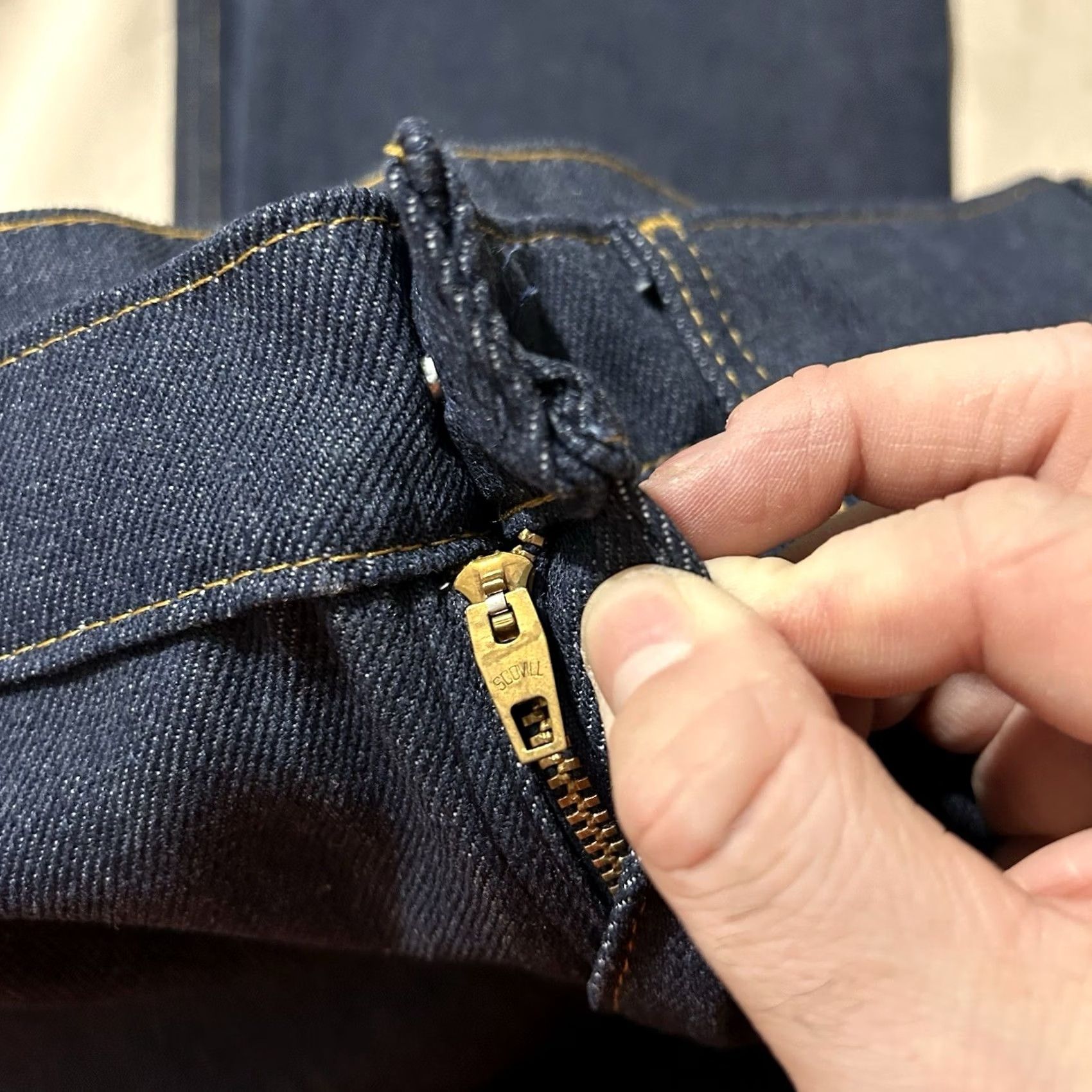 Vintage VINTAGE Roebuck’s Dark Wash Flare Bootcut Jeans 36X31 Jeans Men 36 Blue Bootscut 70s Mens Size US 36 / EU 52 - 6 Thumbnail