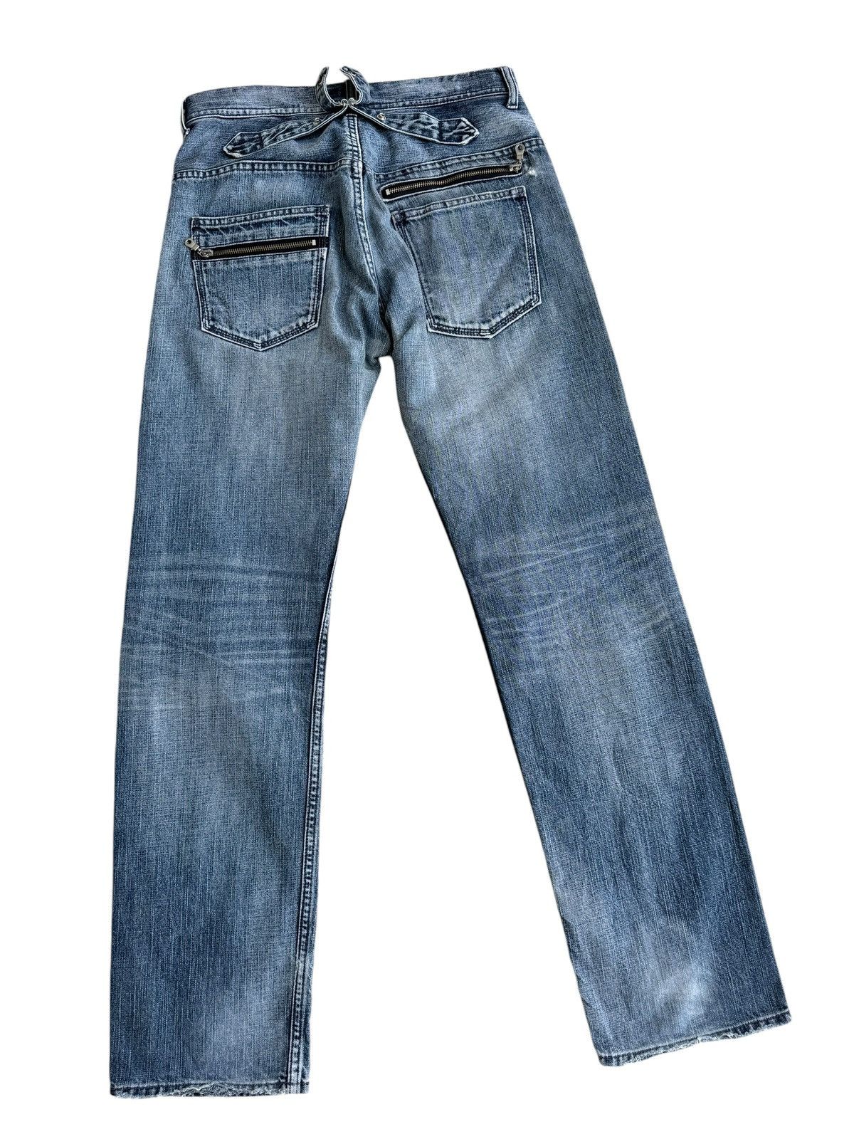 HyperDenim Japanese Brand Real Jeans Villand multiple Zipper Size US 30 / EU 46 - 8 Thumbnail