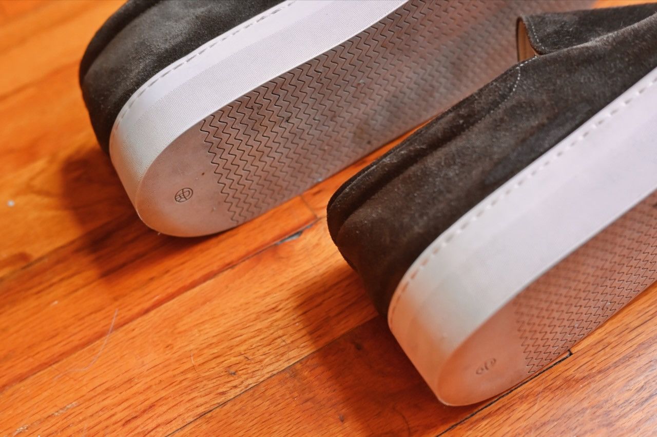 The Row Dean Suede Slip-On Sneaker Size US 12 / EU 45 - 7 Thumbnail