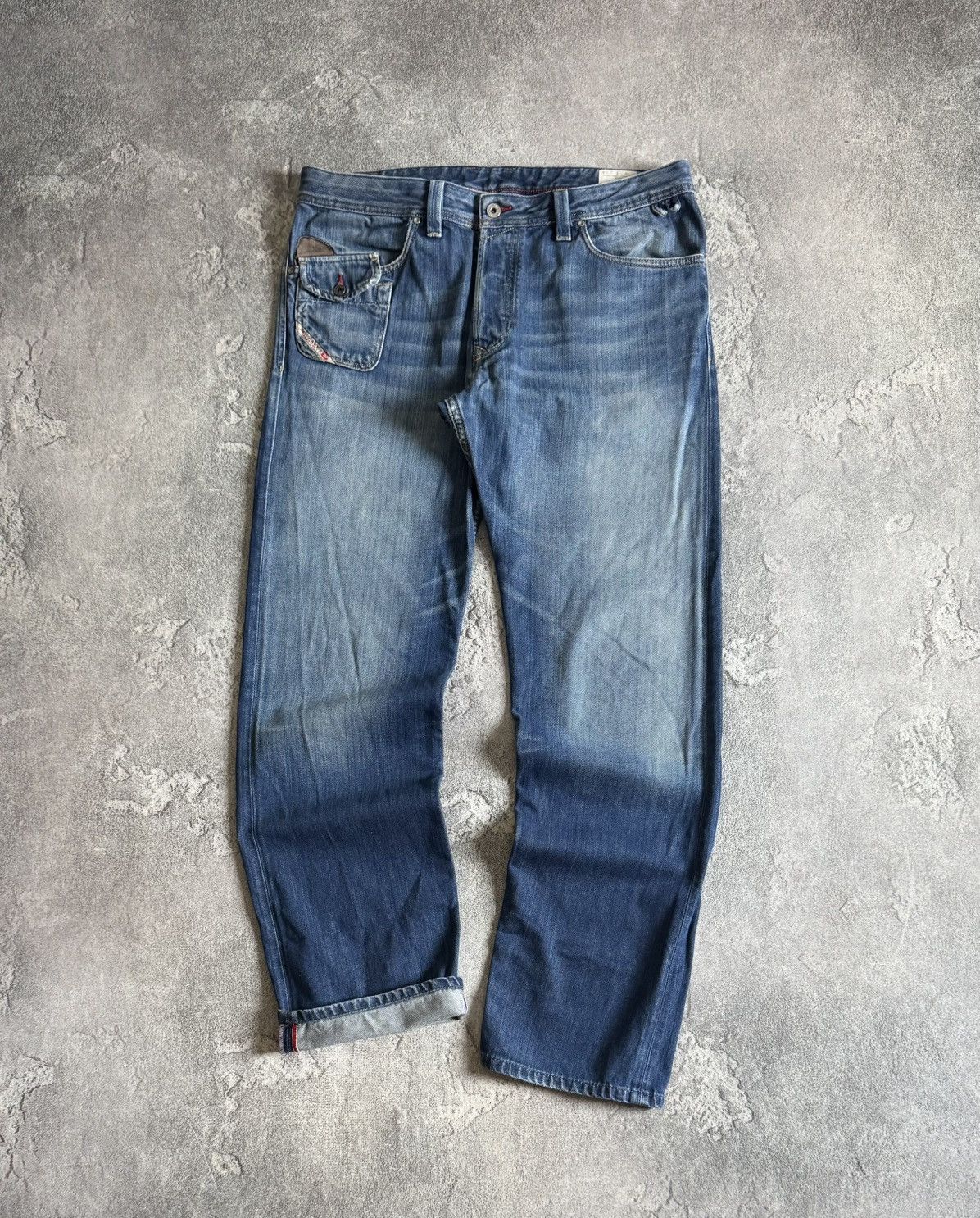 Diesel Diesel 36/34 Lugger denim baggy pants jeans trousers vintage Size US 36 / EU 52 - 8 Thumbnail