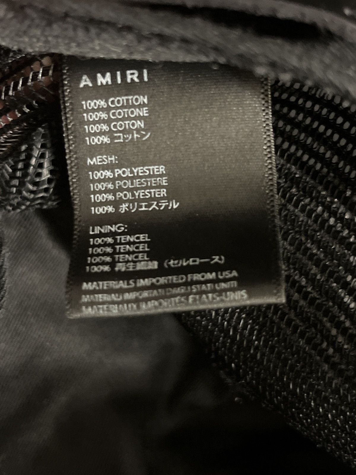 Amiri Amari hat Size ONE SIZE - 3 Thumbnail