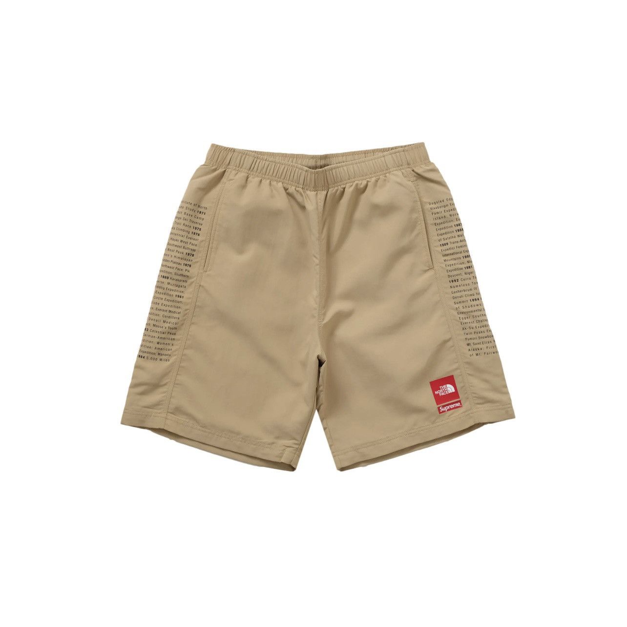 Supreme × The North Face Supreme The North Face Nylon Short Khaki Size: XL Size US 38 / EU 54 - 1 Thumbnail