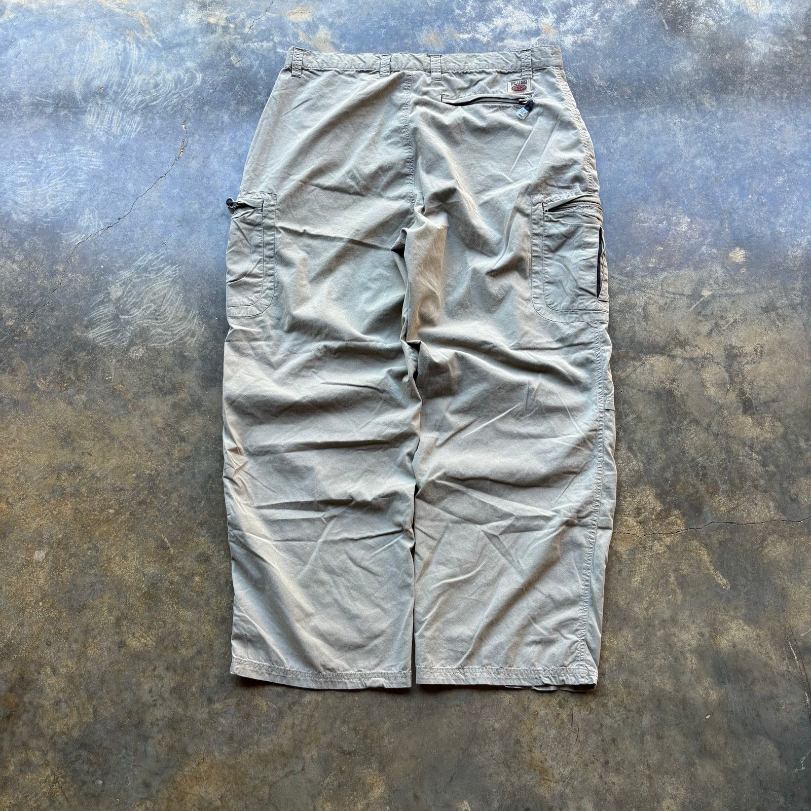 Vintage Vintage Baggy Plugg Jeans Parachute Style Pants Size US 38 / EU 54 - 1 Thumbnail
