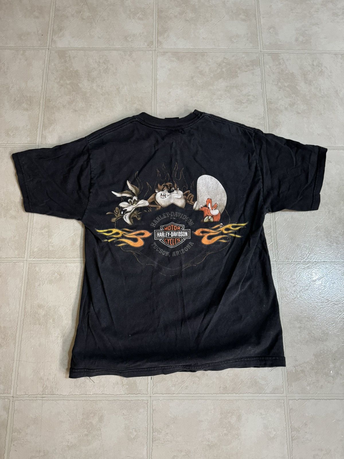 Harley Davidson Looney Toons Harley tee shirt Size US XS / EU 42 / 0 - 3 Thumbnail