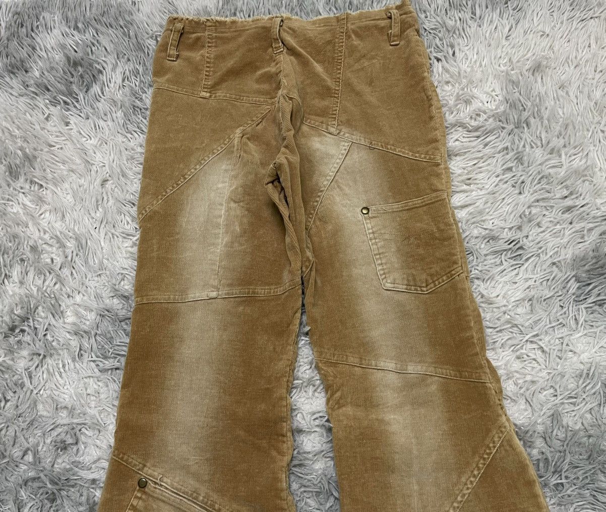 Japanese Brand × Vintage 2000s ISAMU KATAYAMA INSPIRED PATCHWORCK MULTI POCKET JEANS Size 27" / US 4 / IT 40 - 11 Thumbnail