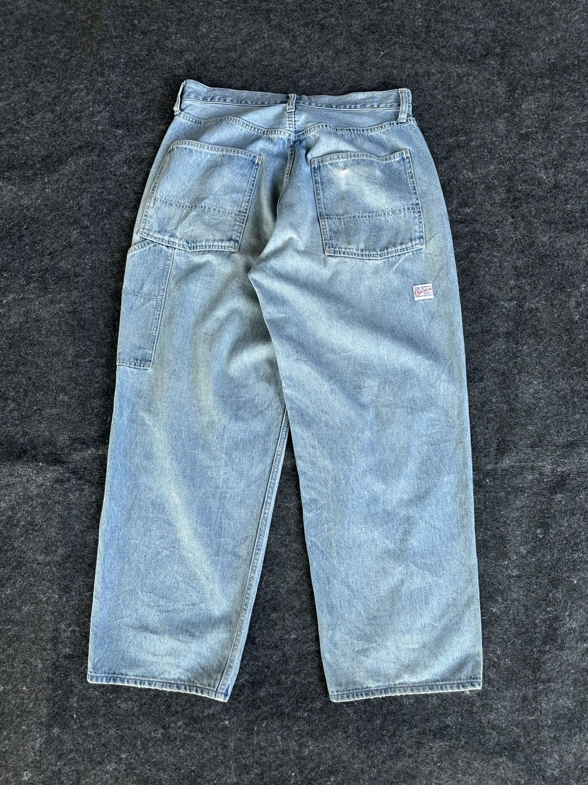 Global Work Vintage Global Work Canton Sanforized Carpenter 30x27 D815 Size US 30 / EU 46 - 4 Thumbnail