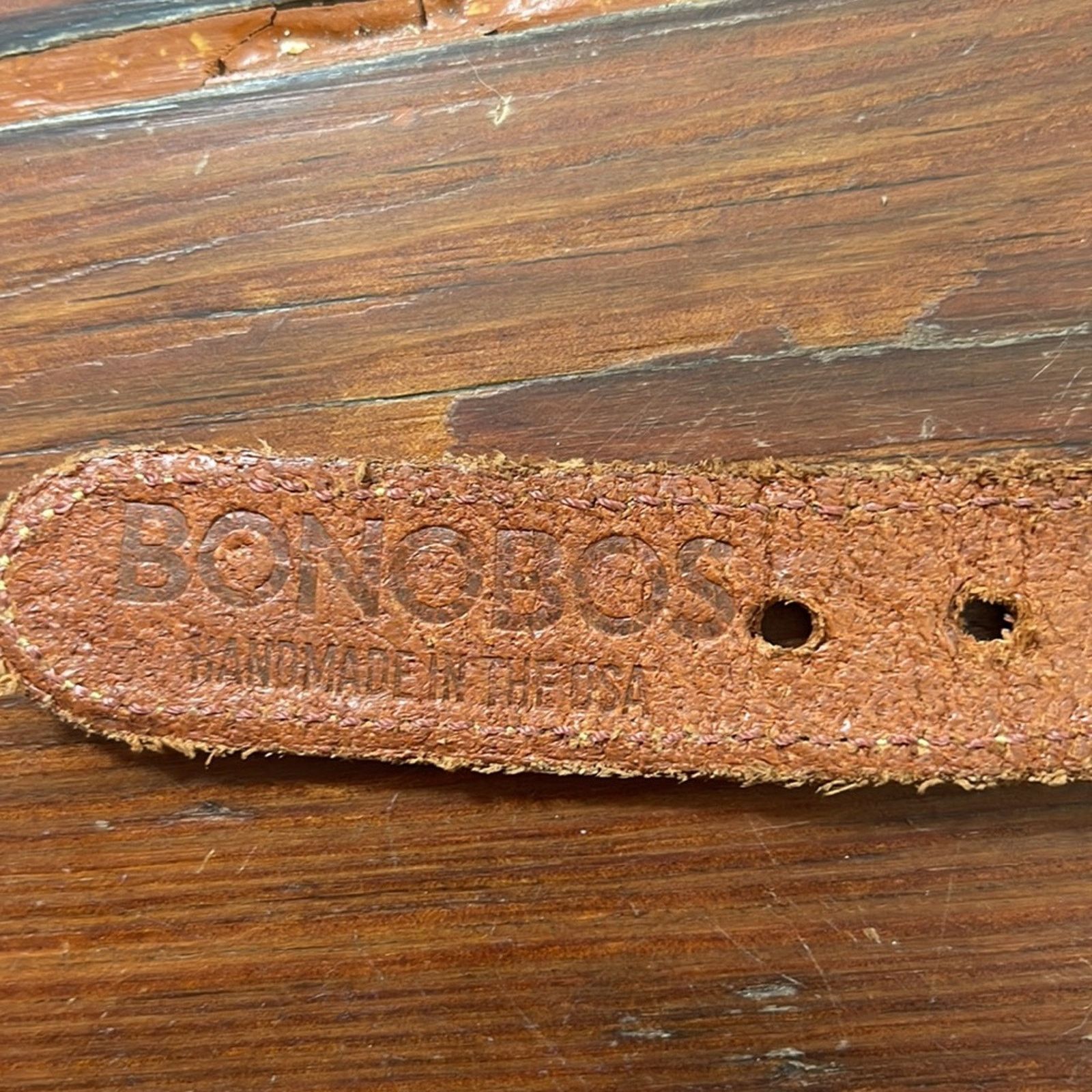 Bonobos Bonobos leather detail woven boho southwestern belt sz 42 Size 42 - 5 Thumbnail