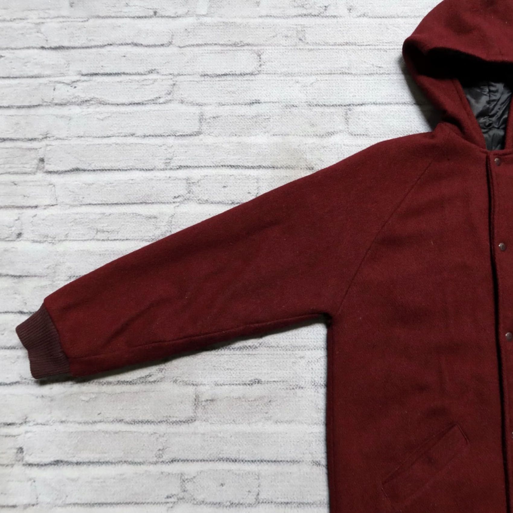 X-LARGE VINTAGE X-Large Los Angeles Wool Parka Jacket M Maroon Parka Mens Size US M / EU 48-50 / 2 - 4 Thumbnail