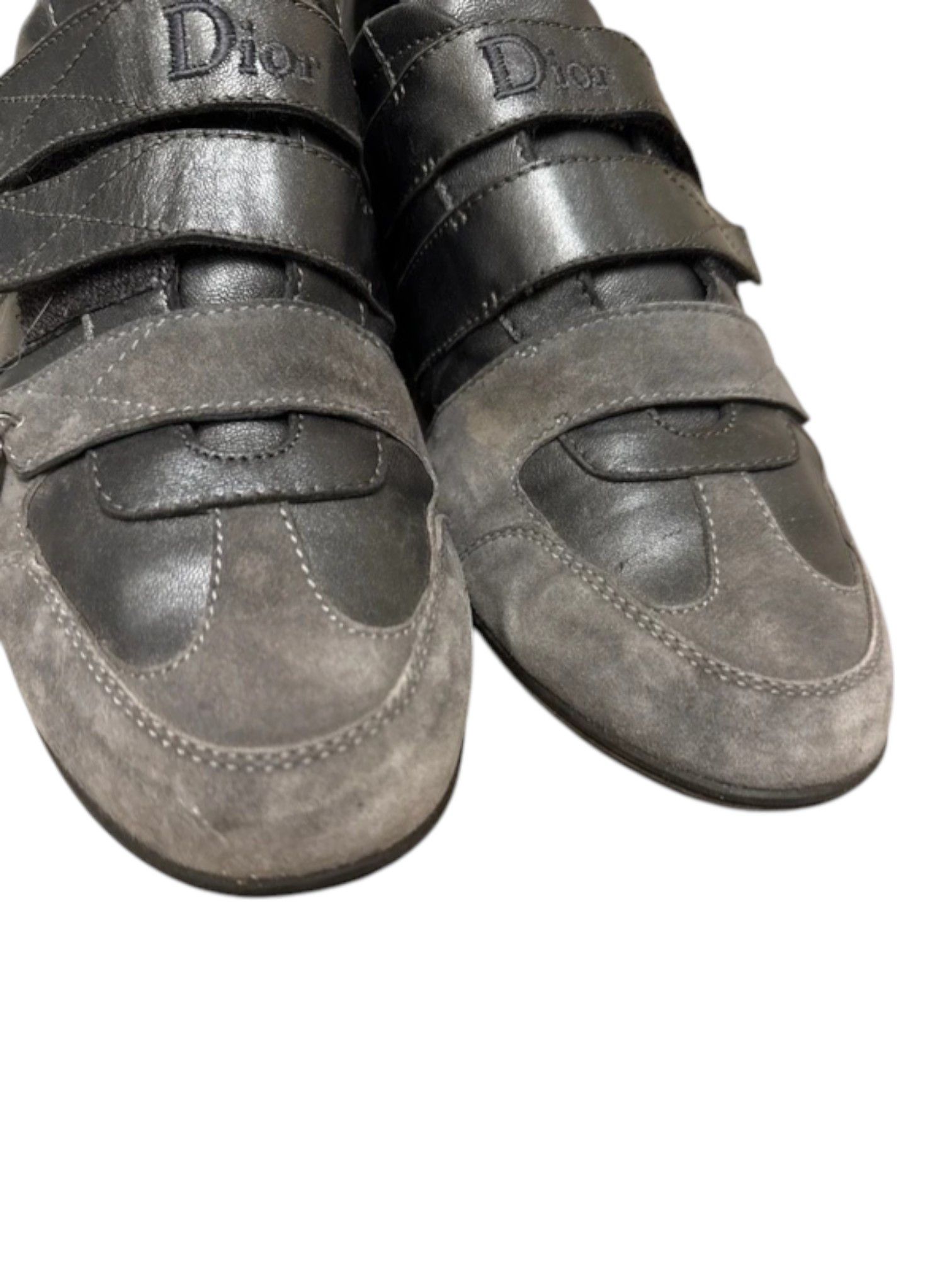 Dior Dior Homme by Leather Strap Sneakers TD0795 Size US 9 / IT 39 - 4 Thumbnail