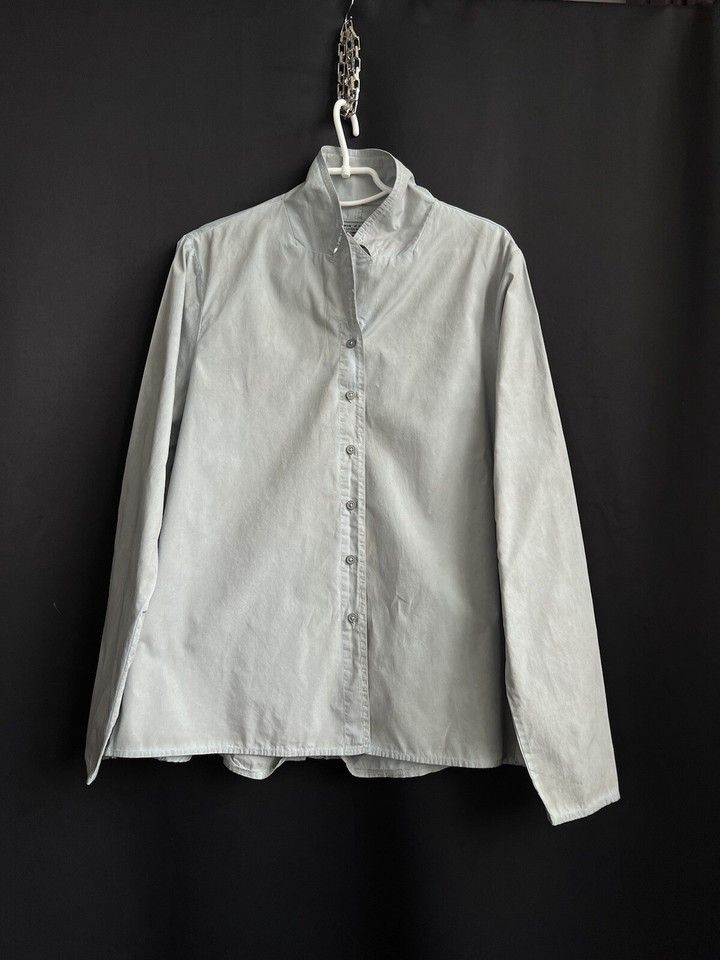 Rundholz Rundholz Woman's Shirt Blouse Cotton Gray Size L Size L / US 10 / IT 46 - 2 Thumbnail