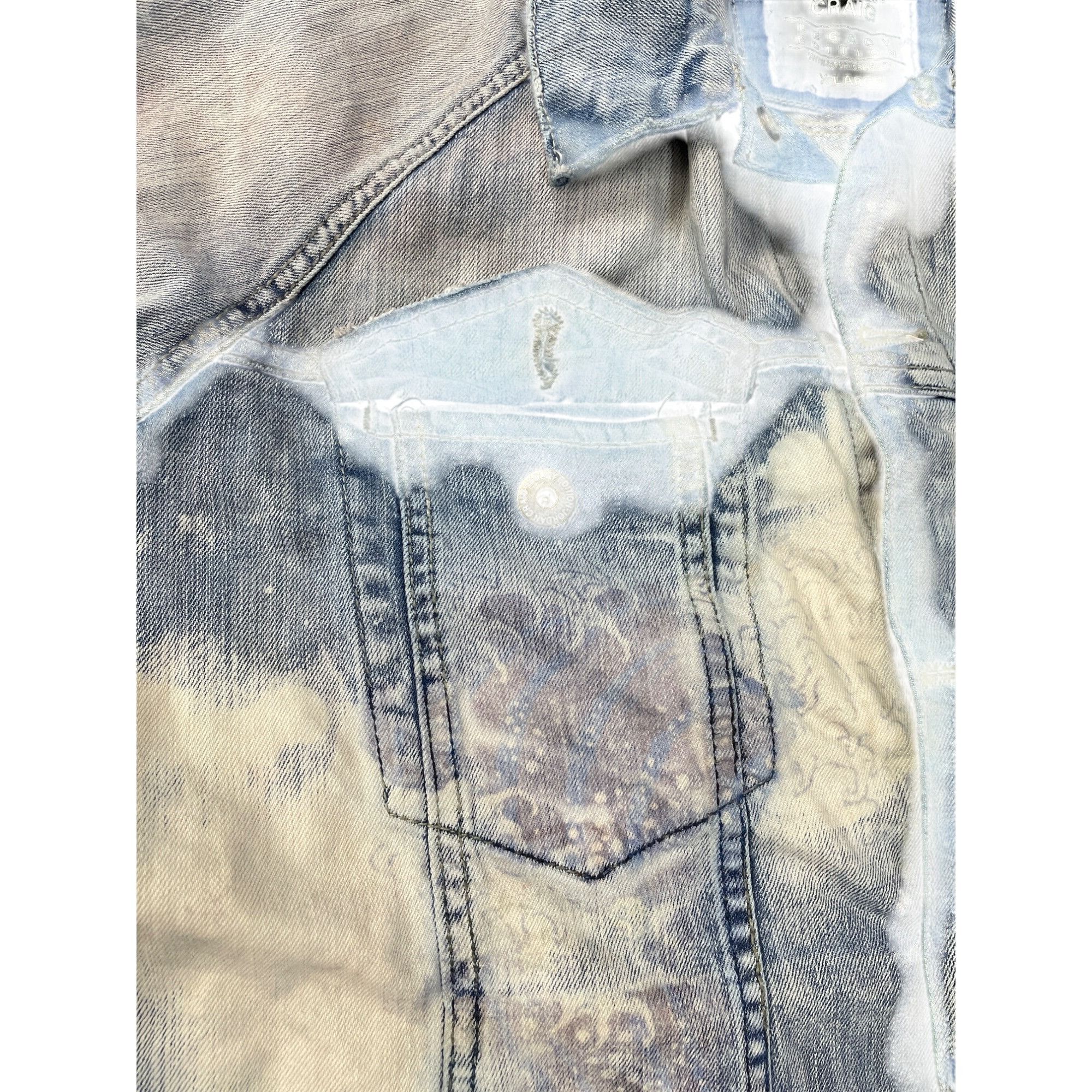 Jordan Craig Jordan Craig Legacy Edition Mens Acid Wash distressed street Size US XL / EU 56 / 4 - 3 Thumbnail