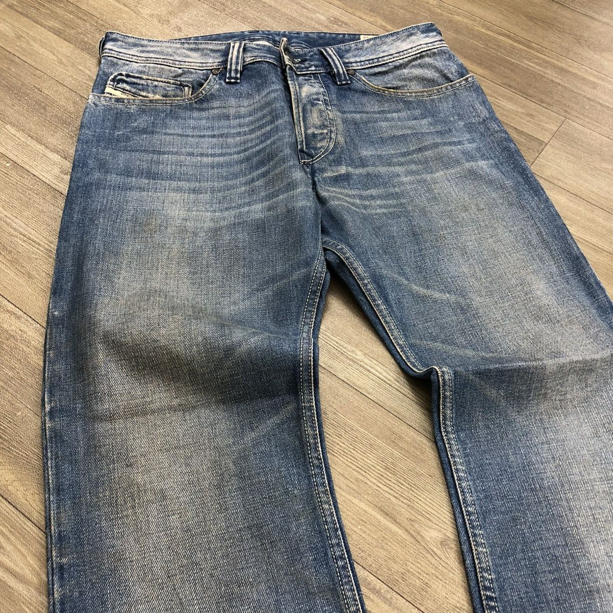 Diesel 2000s Diesel Industry Trouleg Faded Jeans Size US 32 / EU 48 - 3 Thumbnail