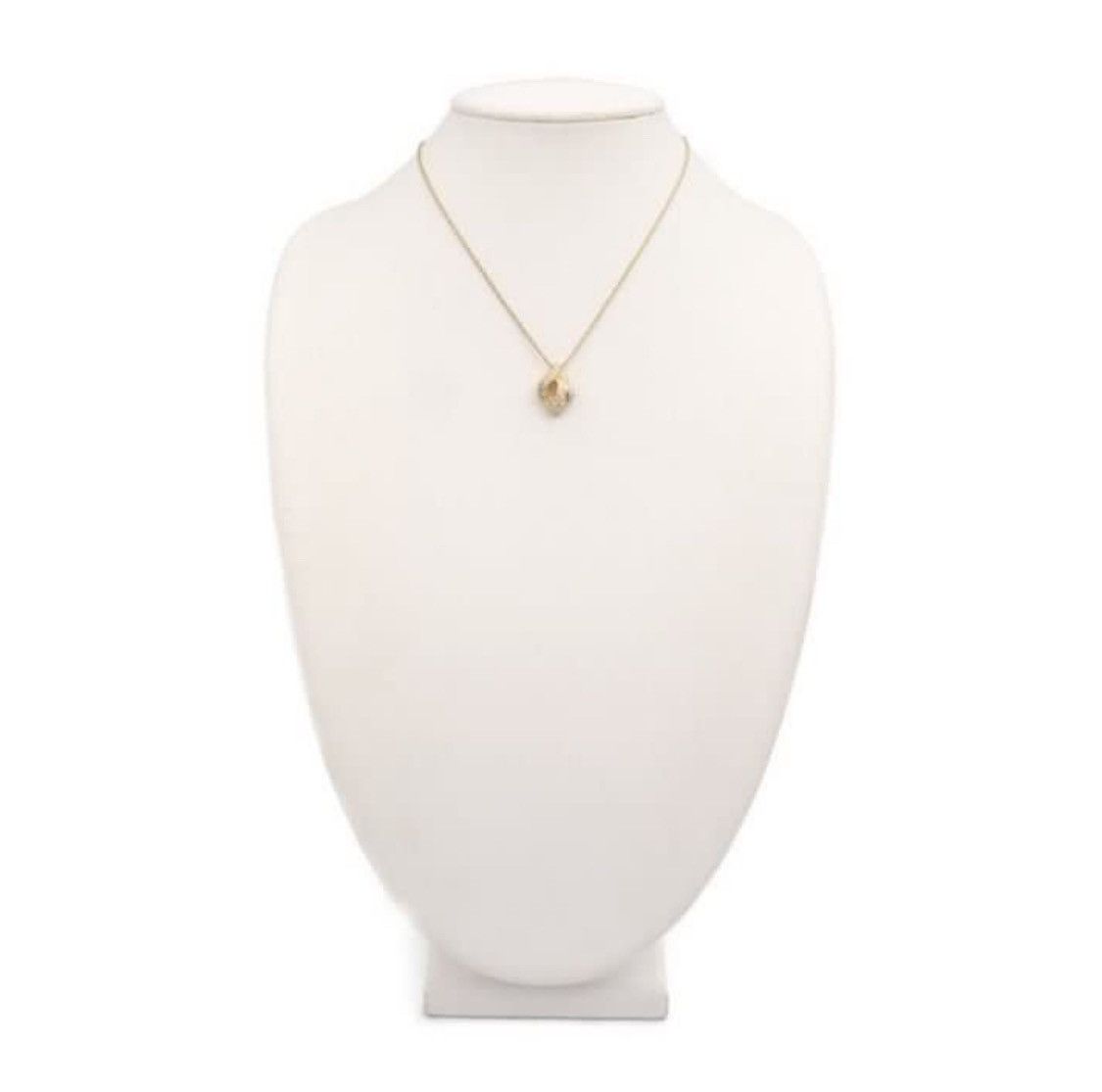 Dior Christian Dior Crystal Pendant Gold Tone Neckless Size ONE SIZE - 6 Thumbnail