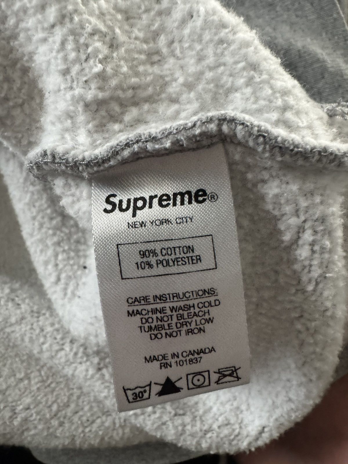 Supreme supreme cat in the hat hoodie heather gray Size US XL / EU 56 / 4 - 6 Thumbnail