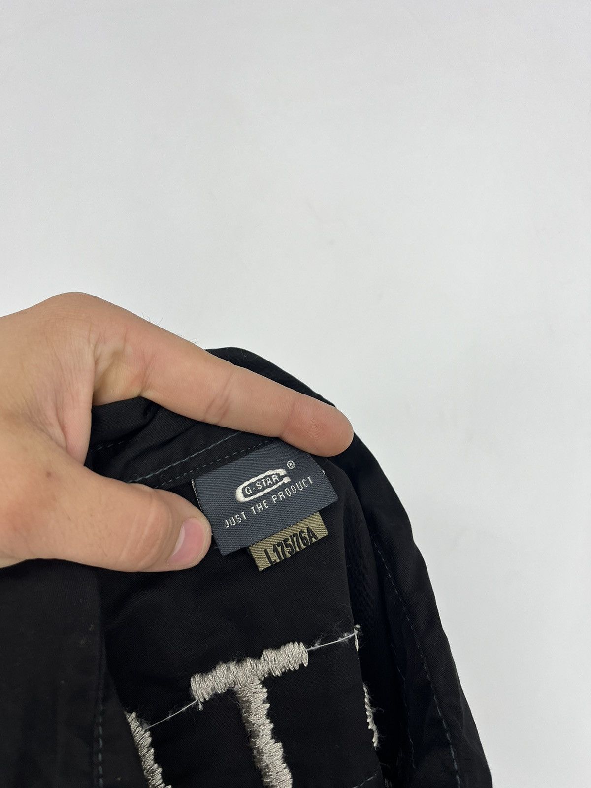 G-Star × Raw State × Vintage Vintage Y2K G Star Raw Men’s Black Shirt With Big Logo Size US L / EU 52-54 / 3 - 10 Thumbnail