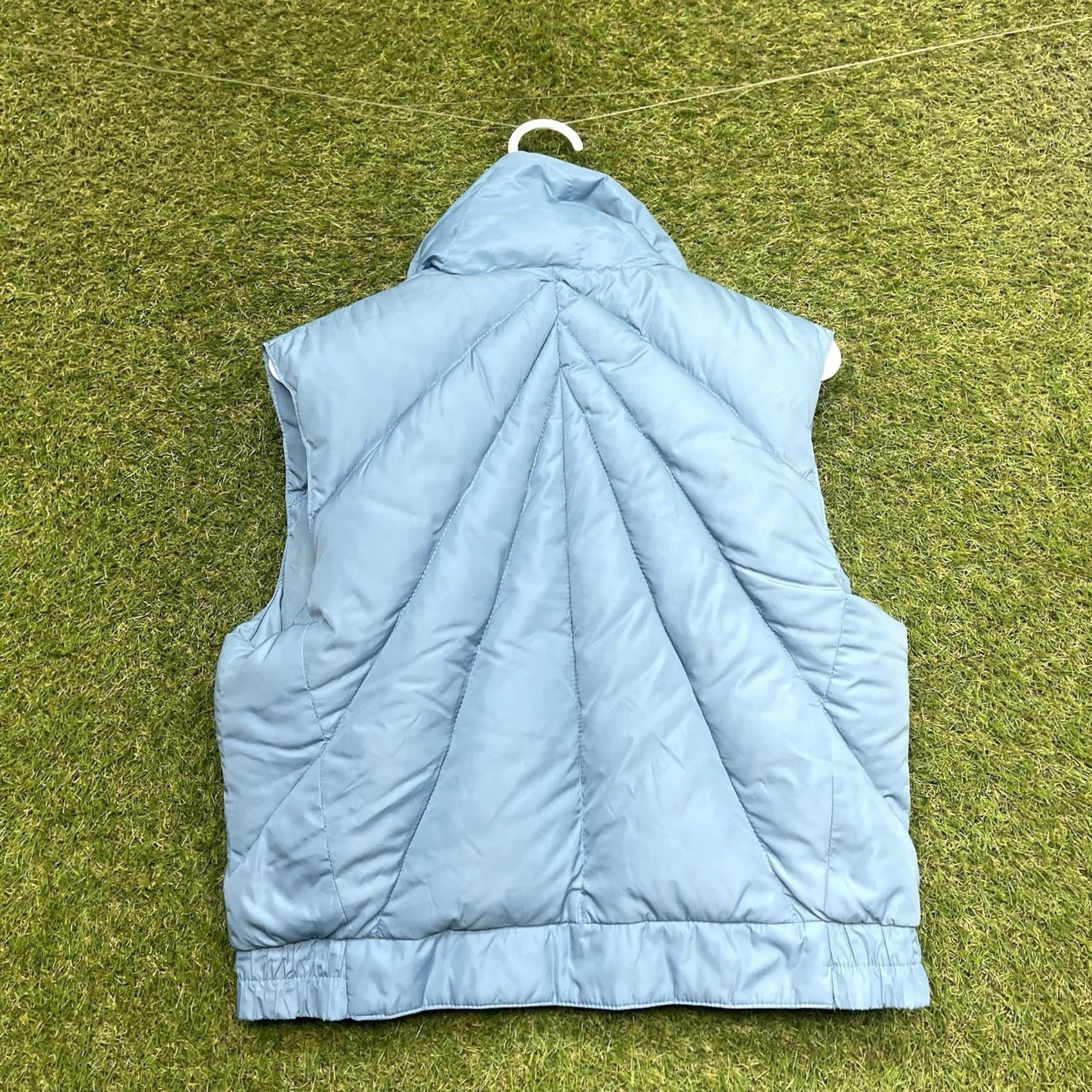 Vintage VINTAGE J. C. Penney DOWN Puffer Vest Mens M Regular Blue Nylon Zip 90s Outdoor 80s Jacket/Coat Size US M / EU 48-50 / 2 - 2 Thumbnail