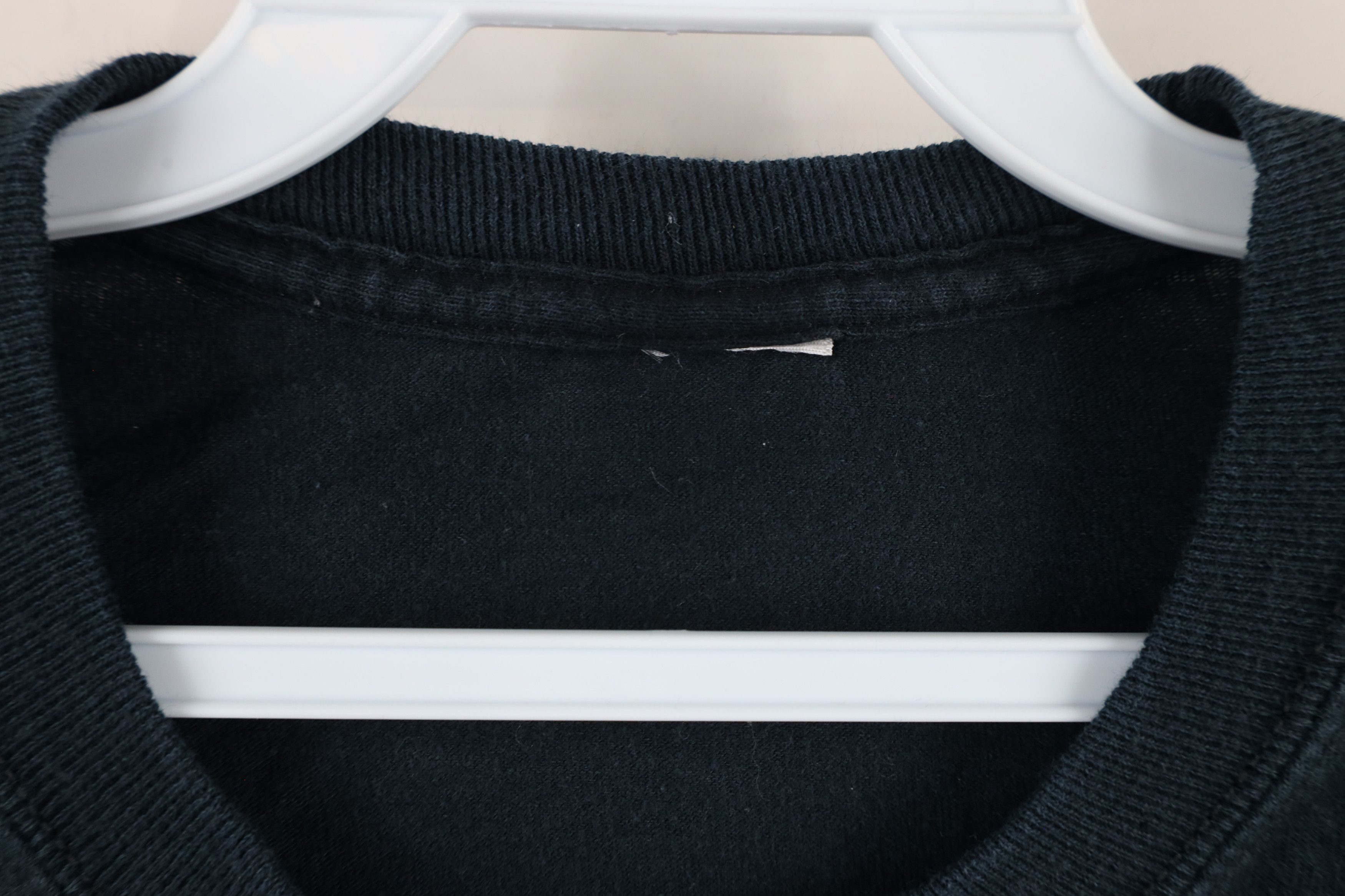 Vintage Vintage 90s Streetwear Cotton Long Sleeve T-Shirt Black Size US XL / EU 56 / 4 - 4 Thumbnail