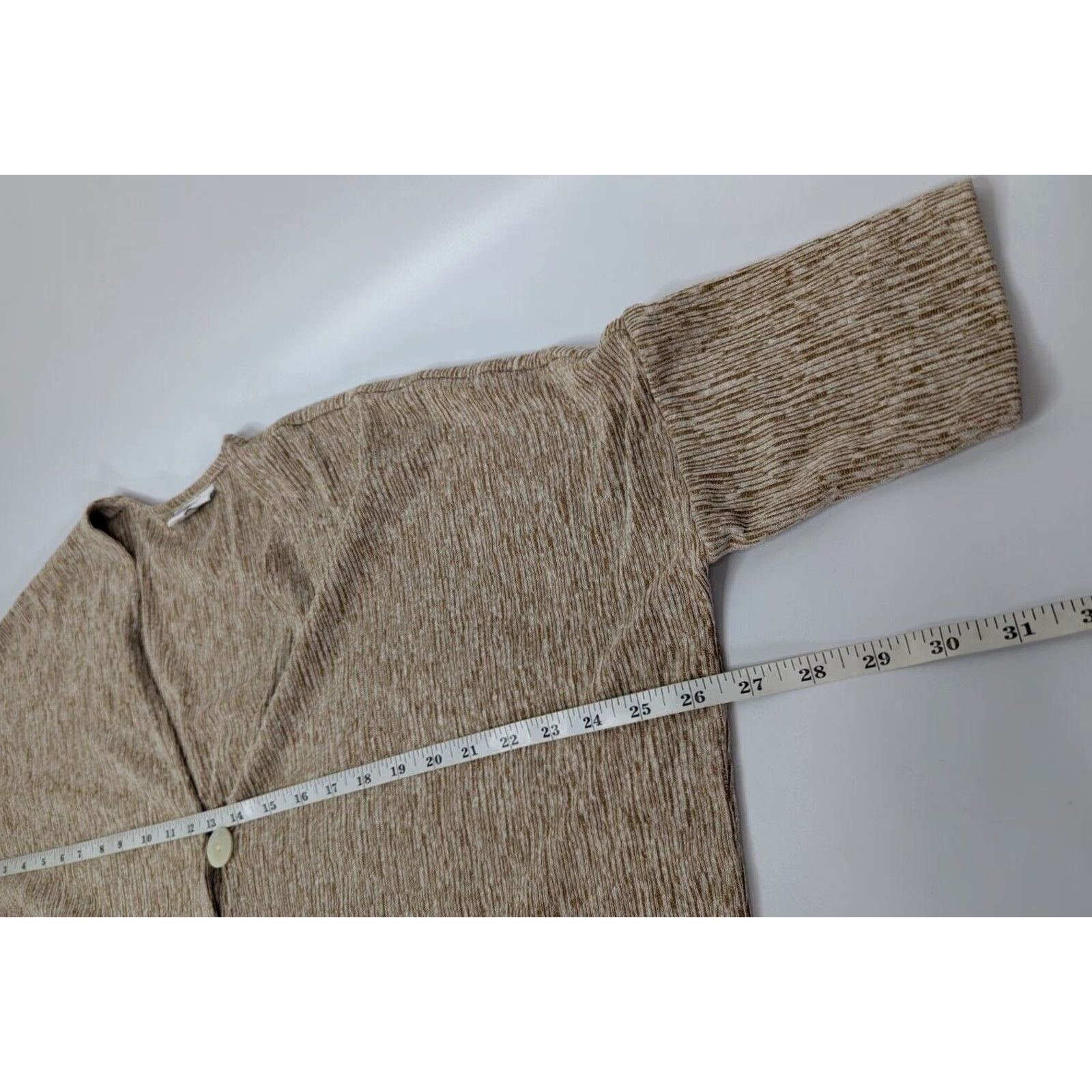 J. Jill VINTAGE? Pure J Jill Linen Cardigan Small Oversized One Button Dolman Sleeve Lagenlook Size S / US 4 / IT 40 - 4 Thumbnail
