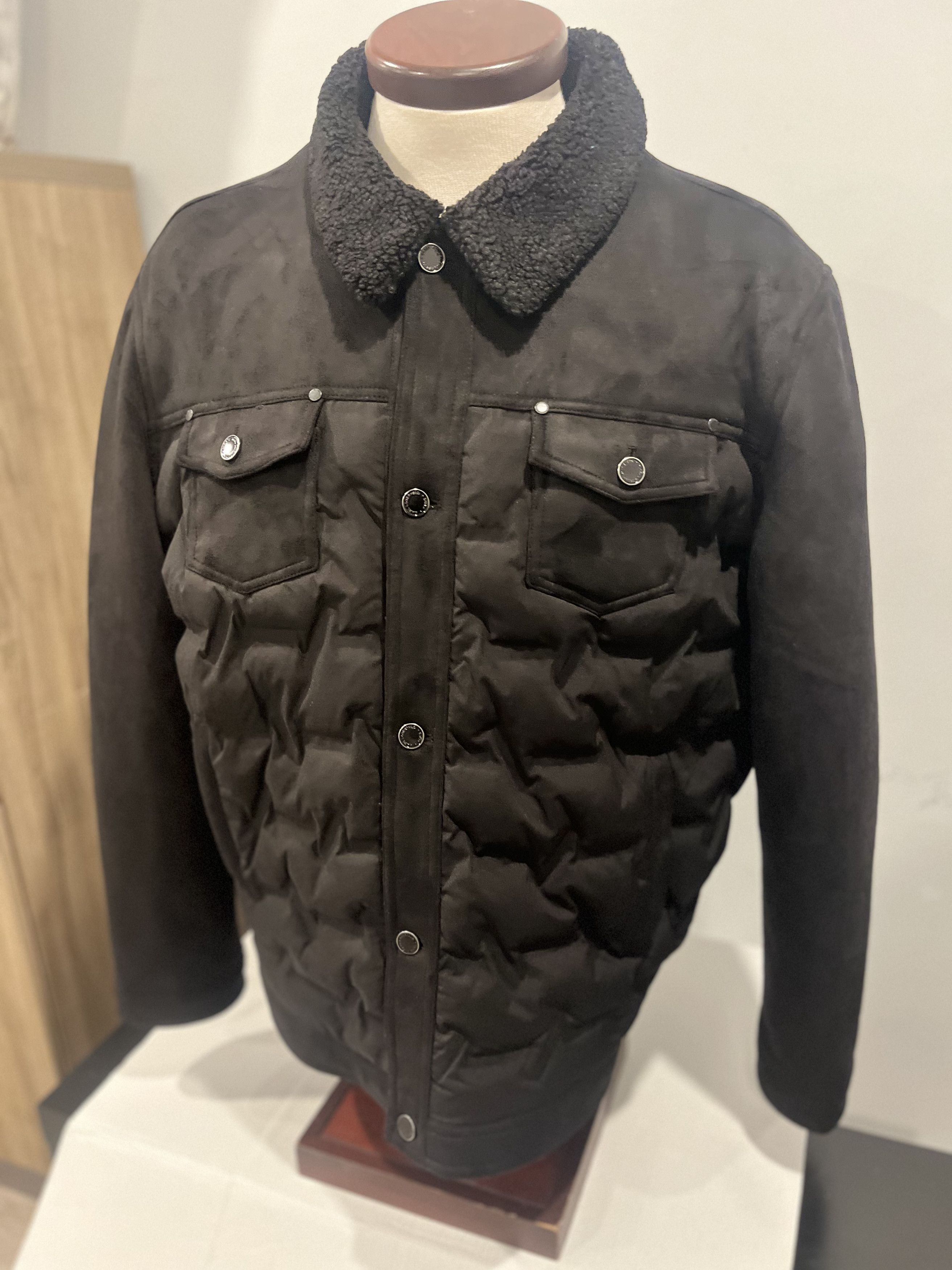 Karl Lagerfeld Karl Lagerfeld Quilted designer luxury jacket men Size US XXL / EU 58 / 5 - 4 Thumbnail