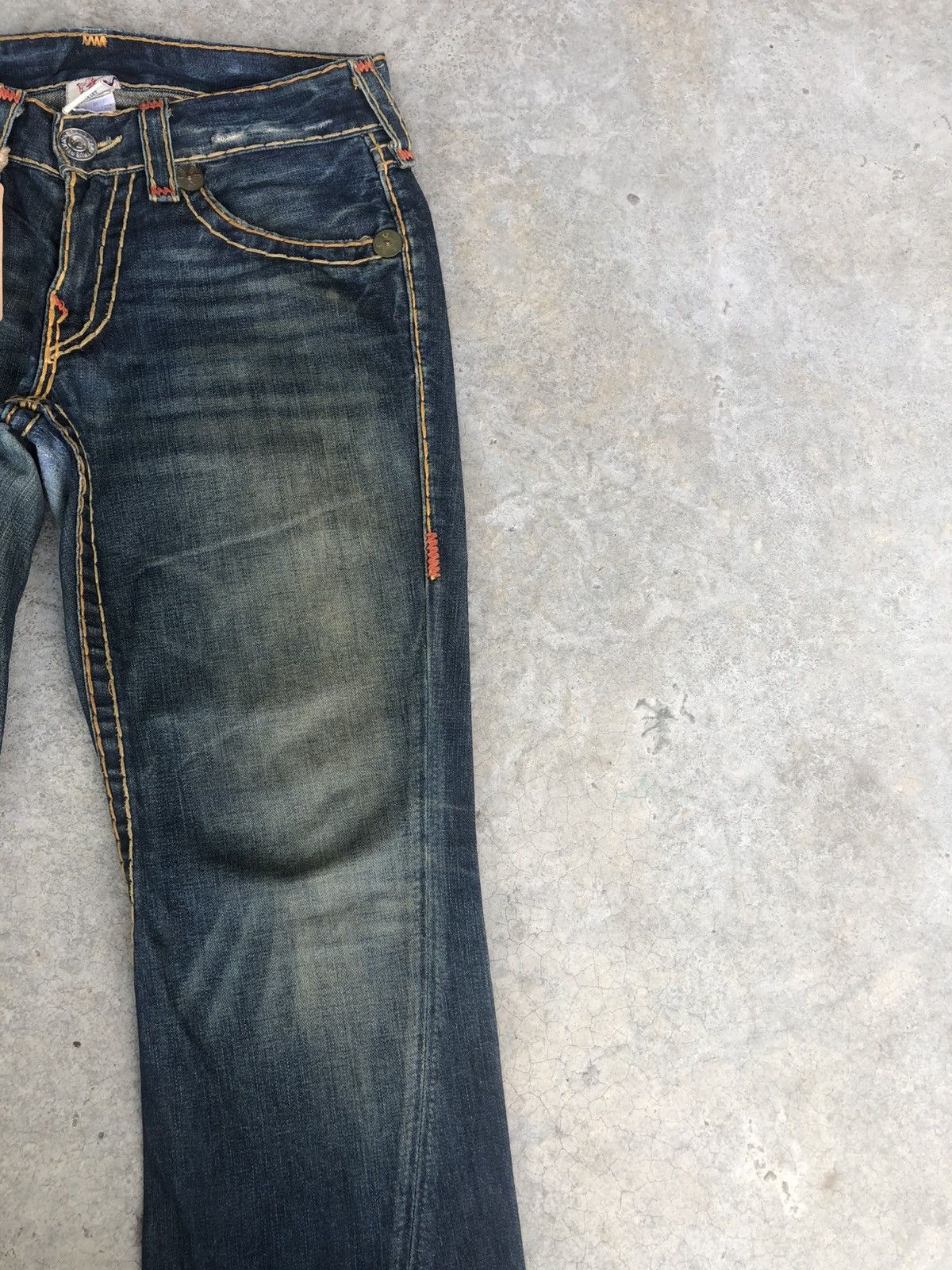 True Religion Vintage True Religion Flared Jeans Distressed Jeans Size US 32 / EU 48 - 5 Thumbnail