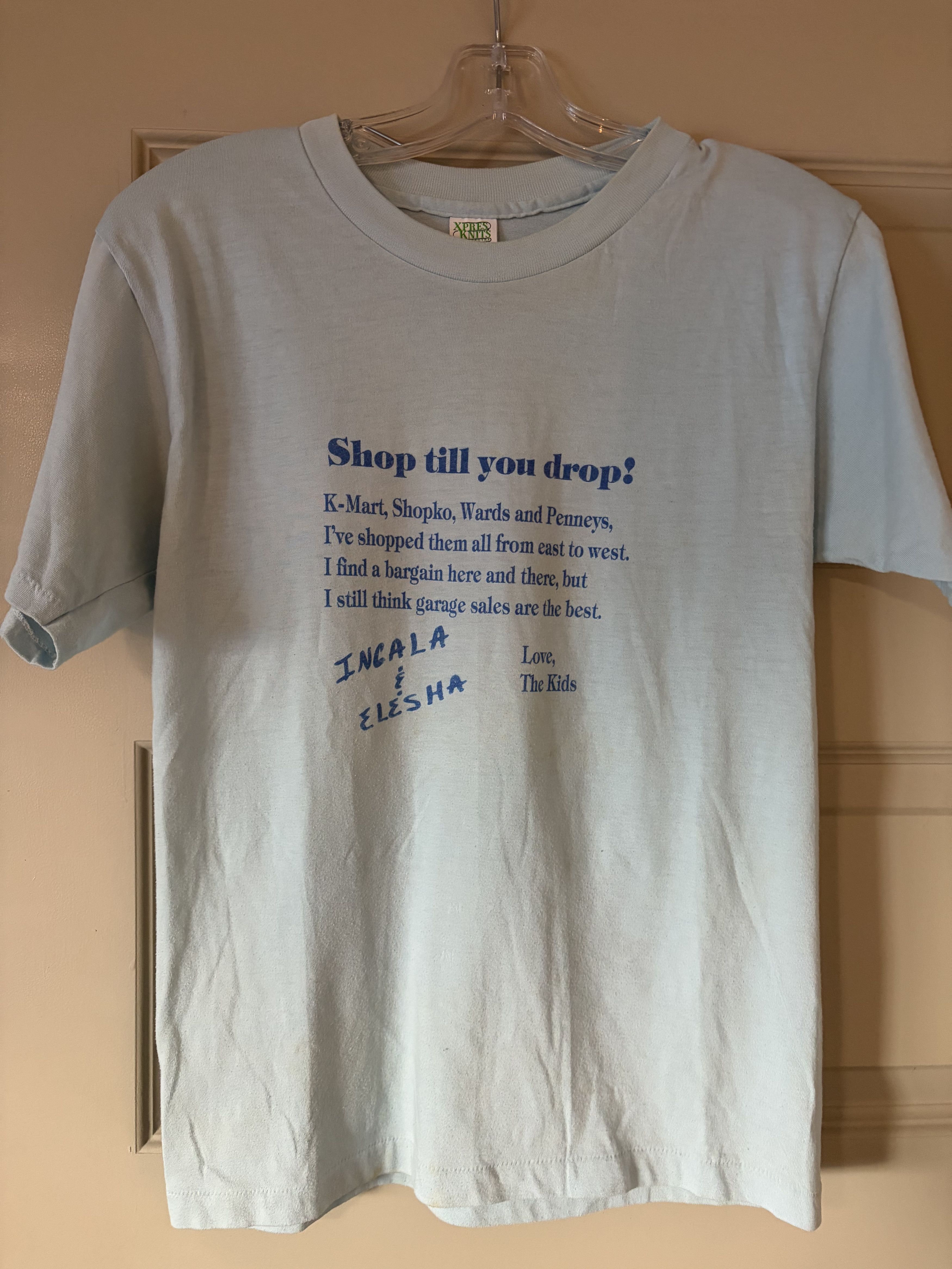 Vintage Vintage 70s 80s paper thin kmart tee shirt Size US M / EU 48-50 / 2 - 1 Thumbnail